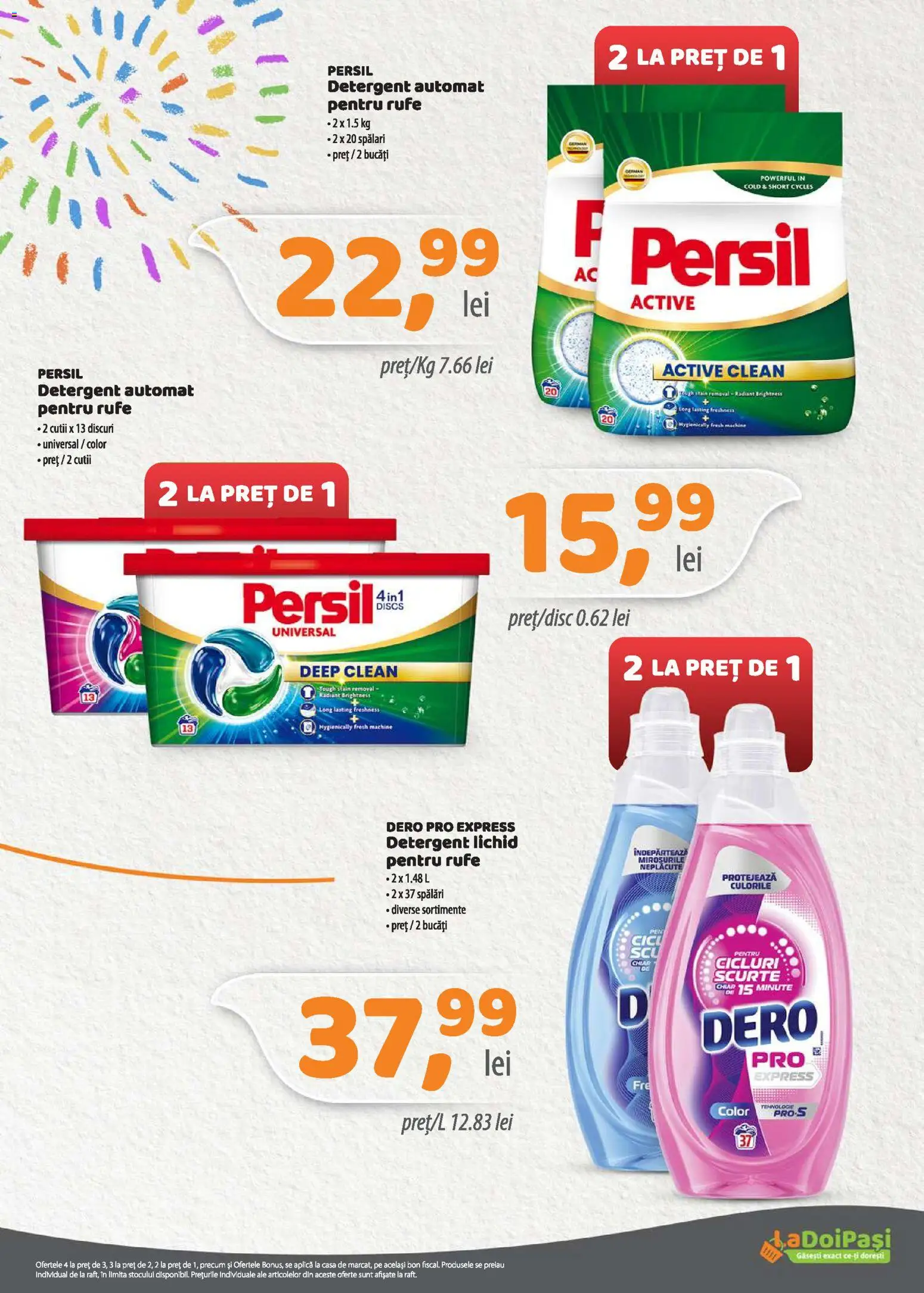 Catalog La Doi Pași 1 - 29 Iunie 2026 | Pagina 19 | Produse: Pomelo, Kedi Ödül Oyuncakları, Detergent
