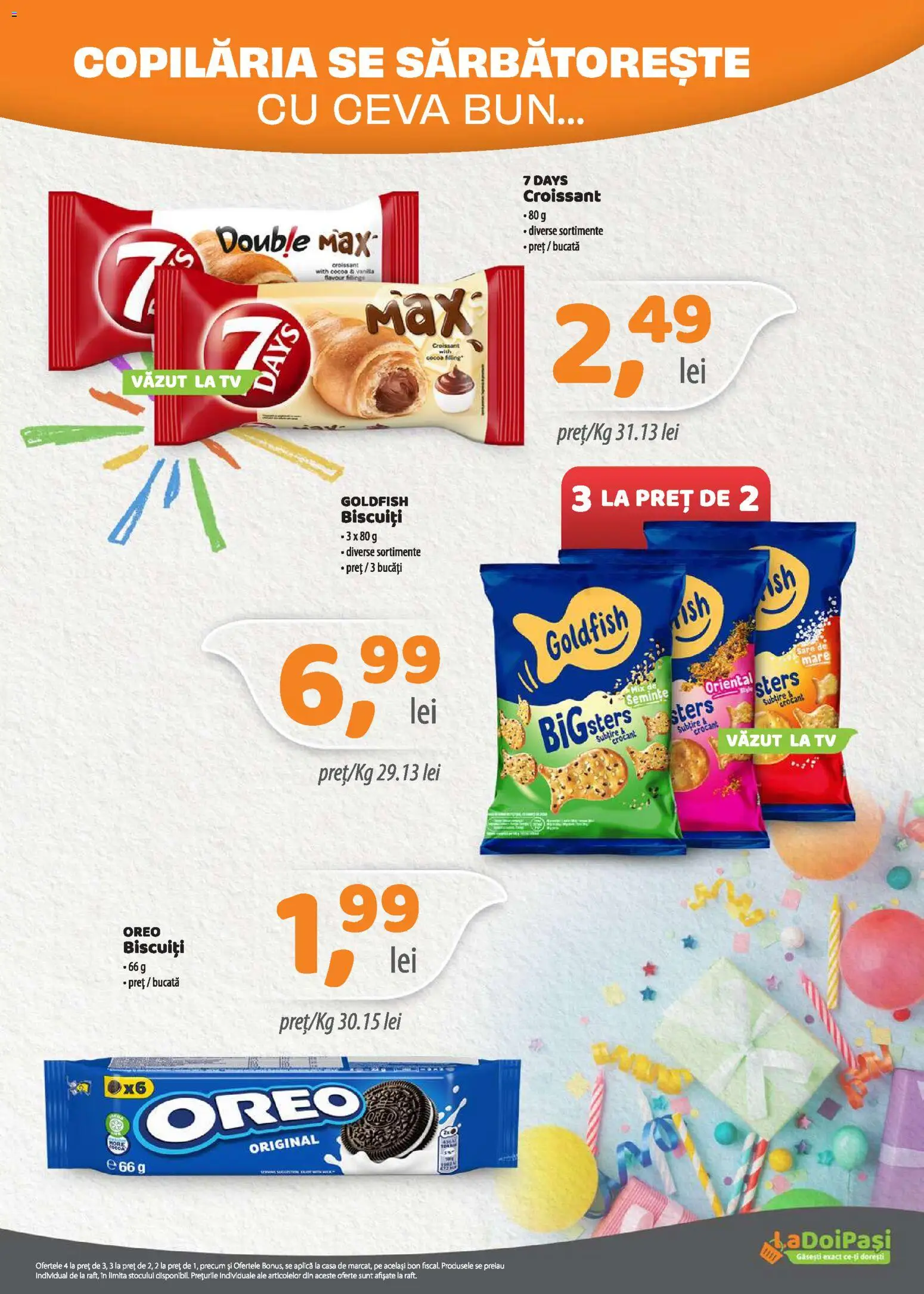Catalog La Doi Pași 1 - 29 Iunie 2026 | Pagina 4 | Produse: Semințe, Biscuiți, Sare