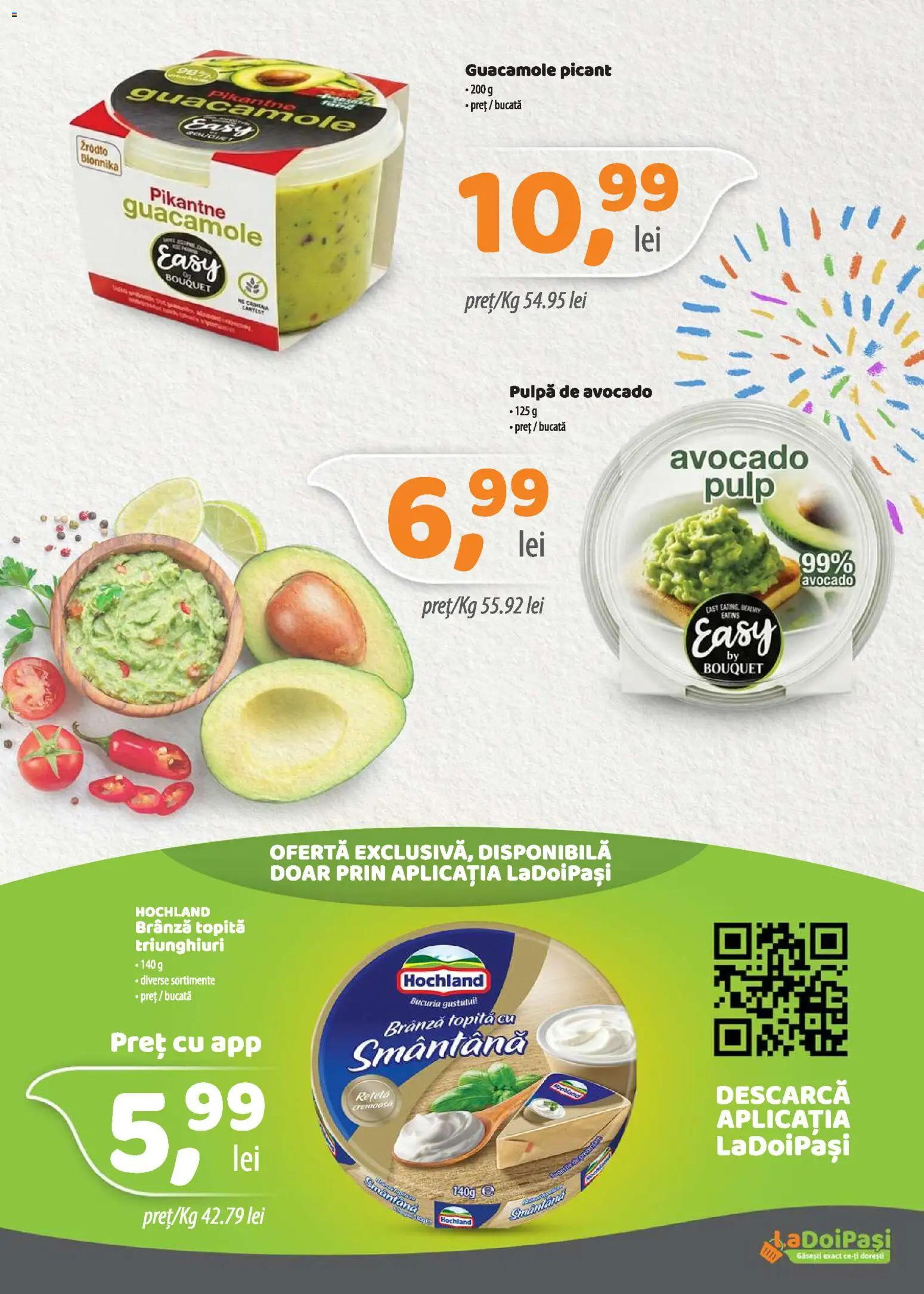 Catalog La Doi Pași 1 - 29 Iunie 2026 | Pagina 6 | Produse: Brânză, Smântână, Avocado