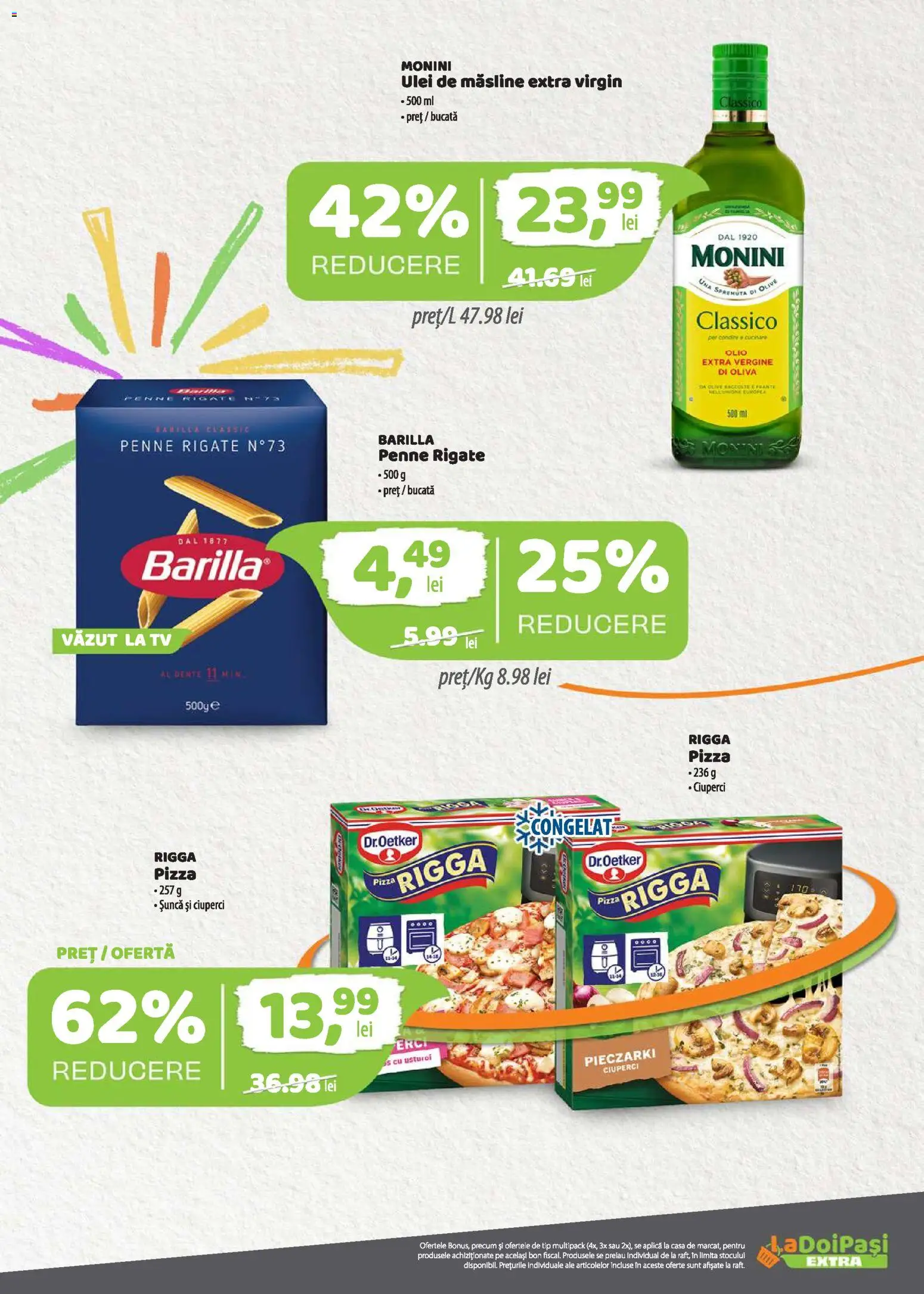 Catalog La Doi Pași 1 - 29 Iunie 2026 | Pagina 11 | Produse: Măsline, Ciuperci, Ulei, Șuncă