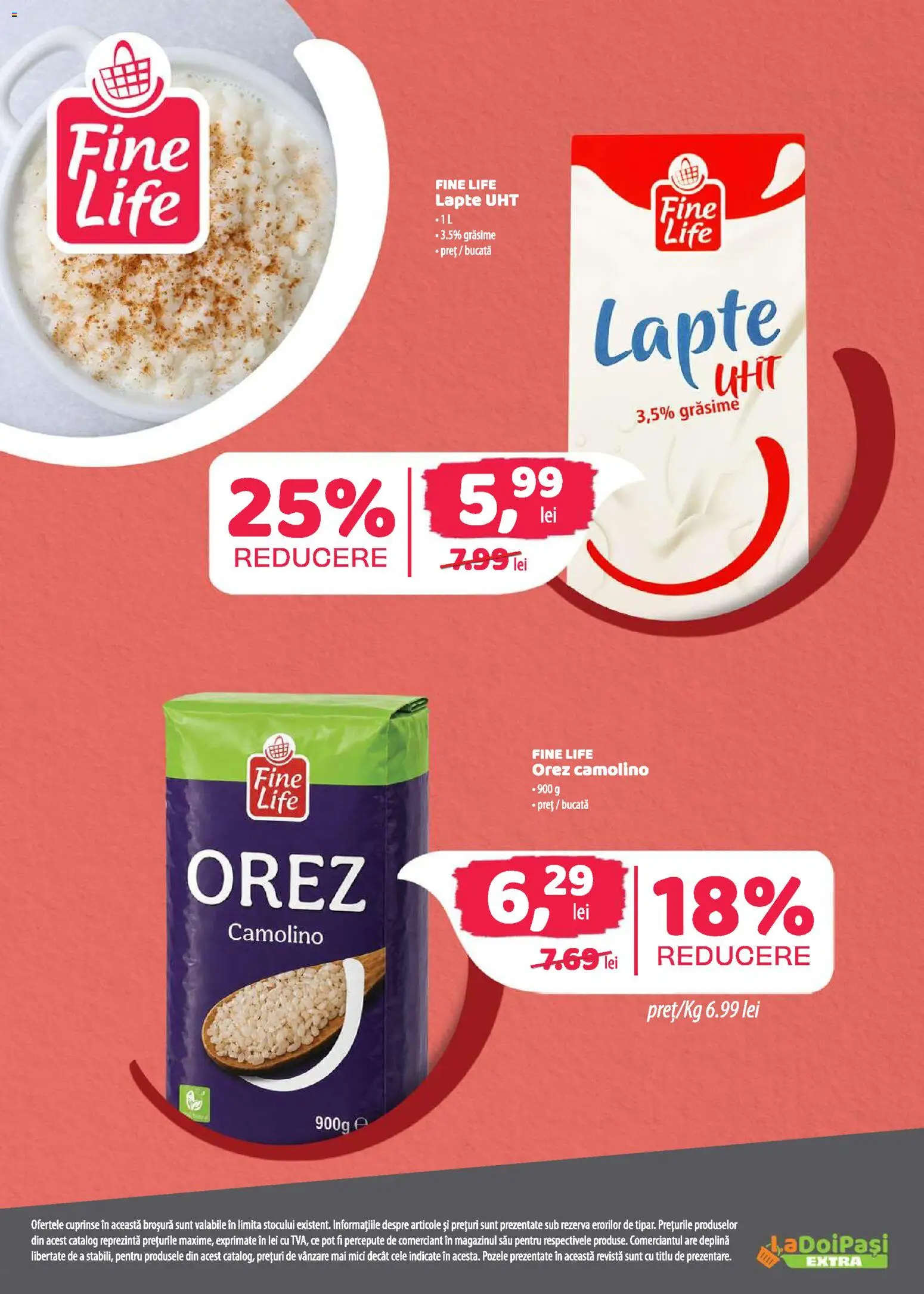 Catalog La Doi Pași 1 - 29 Iunie 2026 | Pagina 20 | Produse: Mici, Lapte, Orez