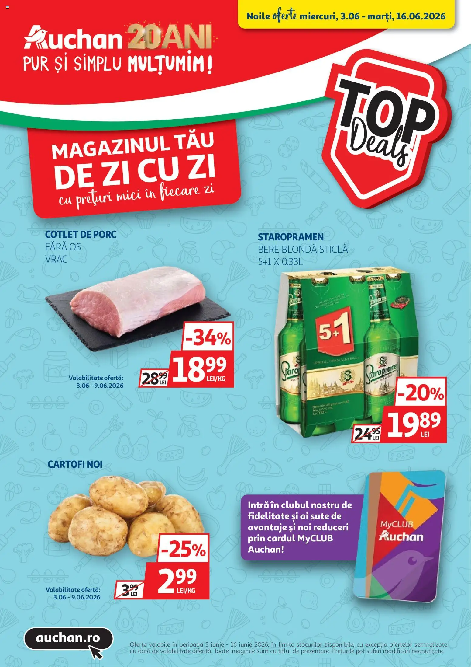 Catalog Auchan 3 - 15 Iunie 2026 | Pagina 1