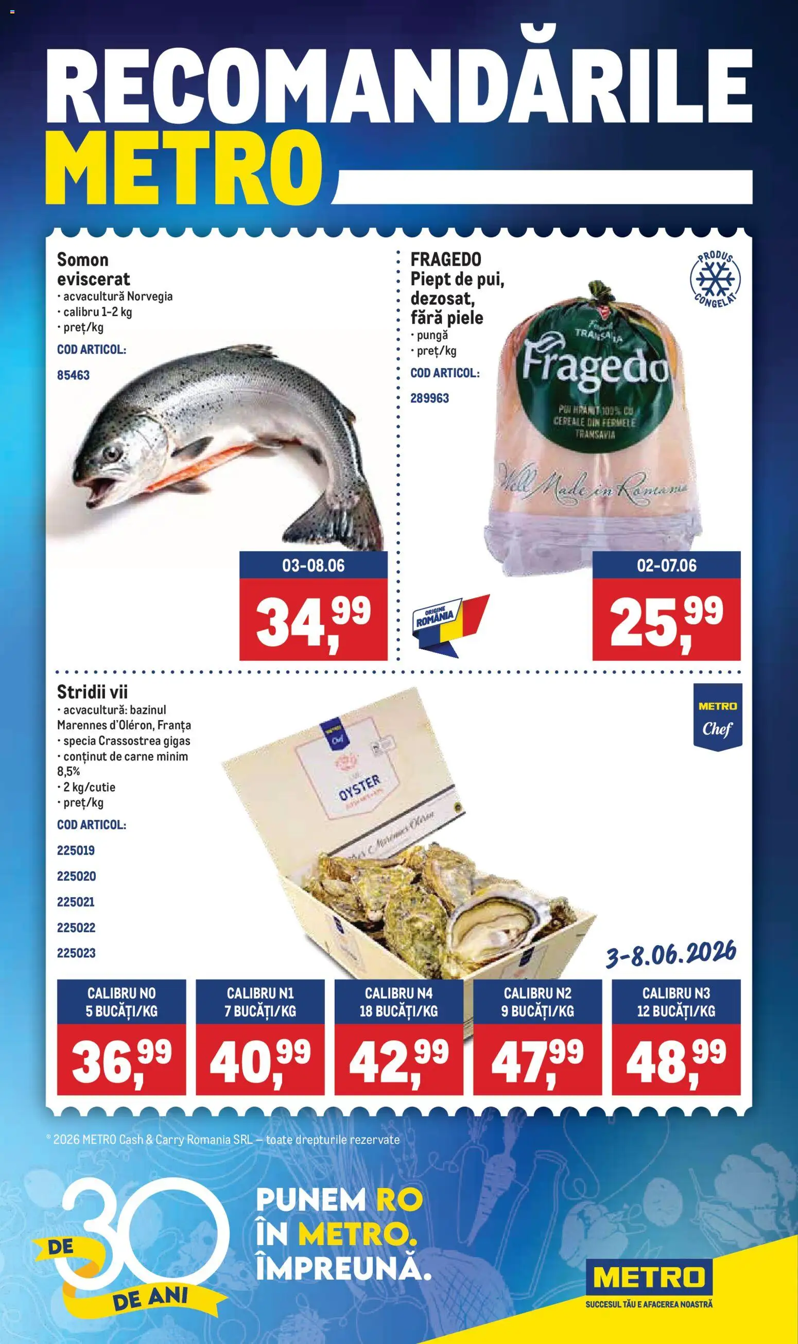 Catalog METRO 1 - 6 Iunie 2026 | Pagina 1 | Produse: Pungă, Cereale