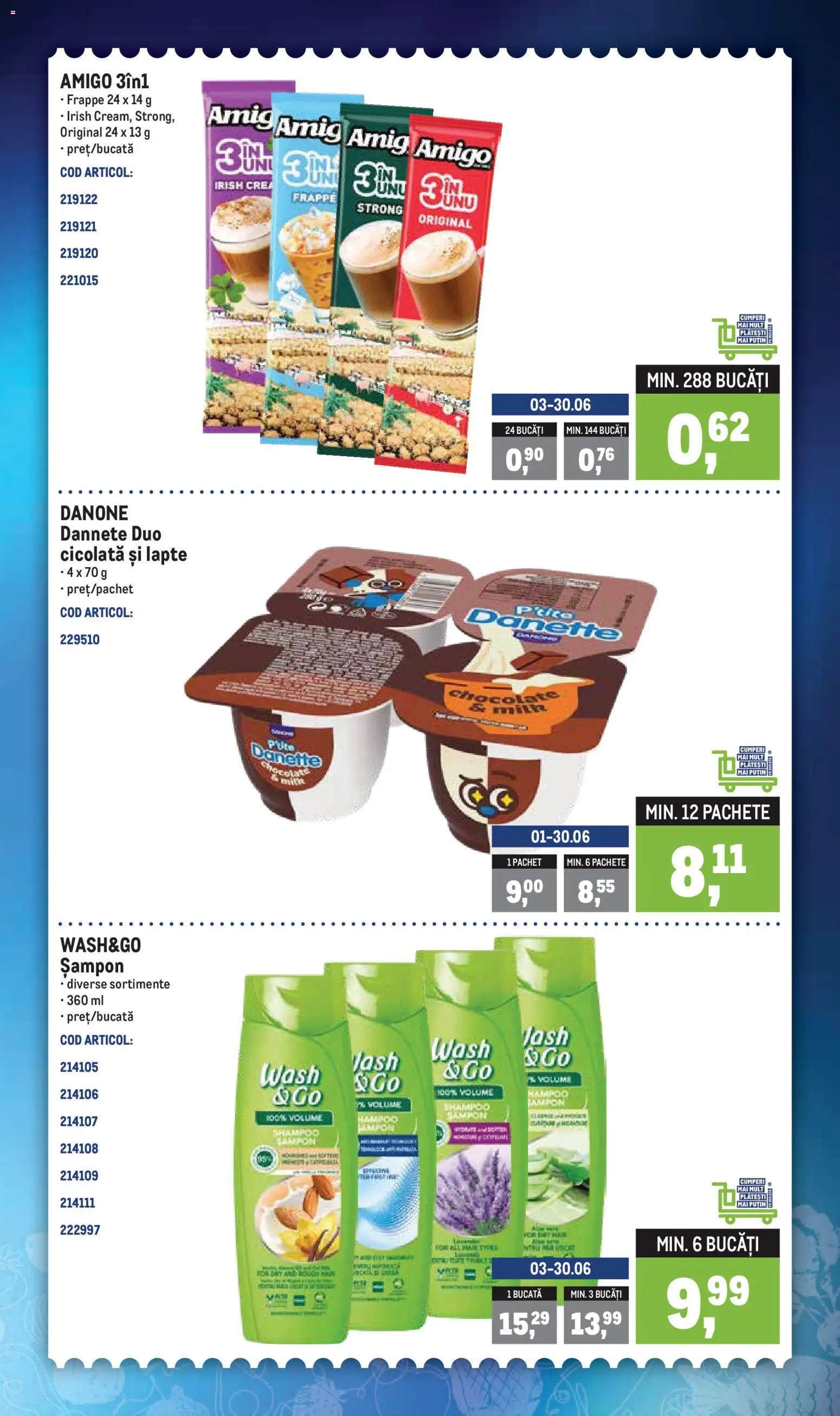 Catalog METRO 1 - 6 Iunie 2026 | Pagina 2 | Produse: Șampon, Lapte