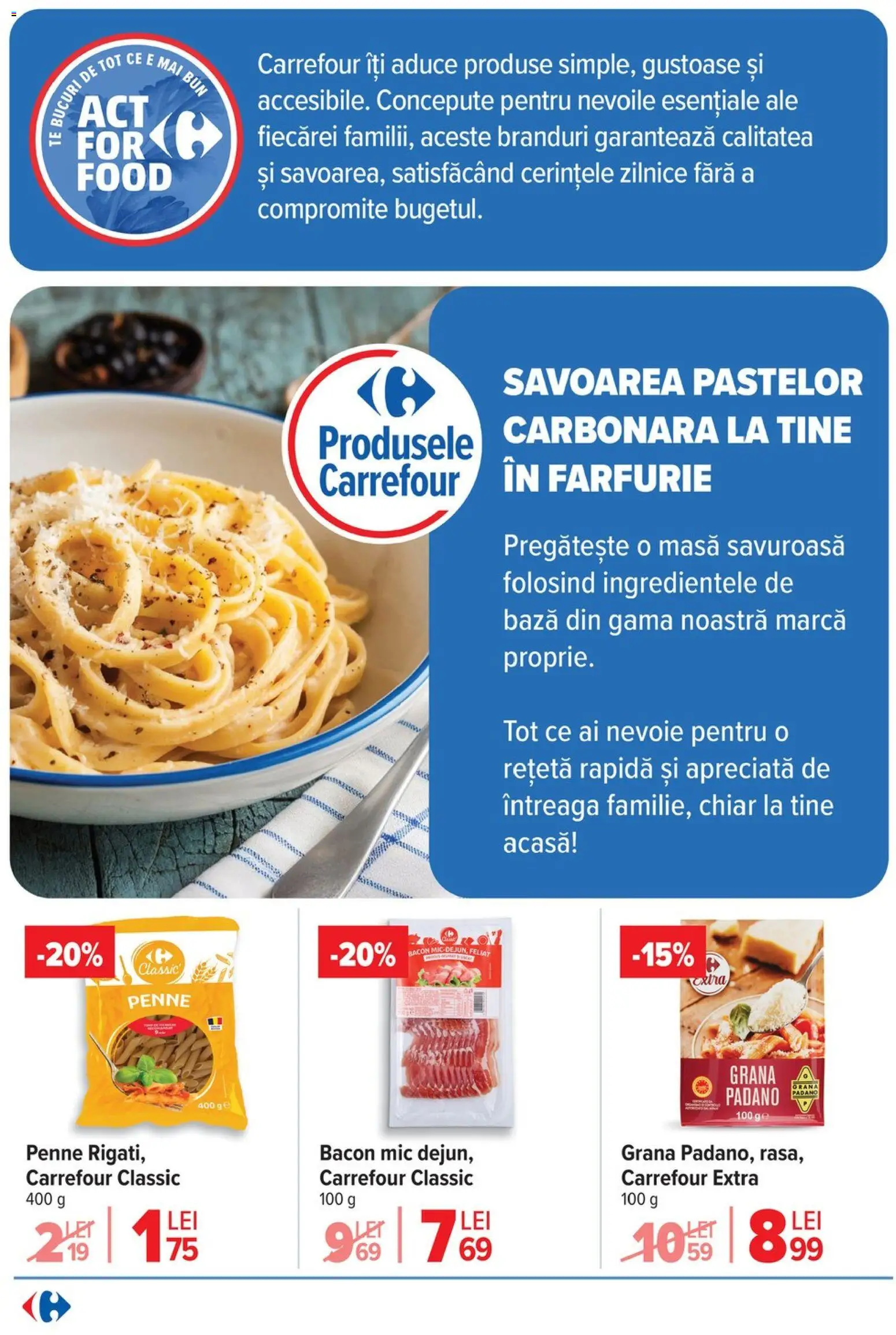 Catalog Carrefour 3 - 8 Iunie 2026 | Pagina 20 | Produse: Masă, Bacon, Farfurie