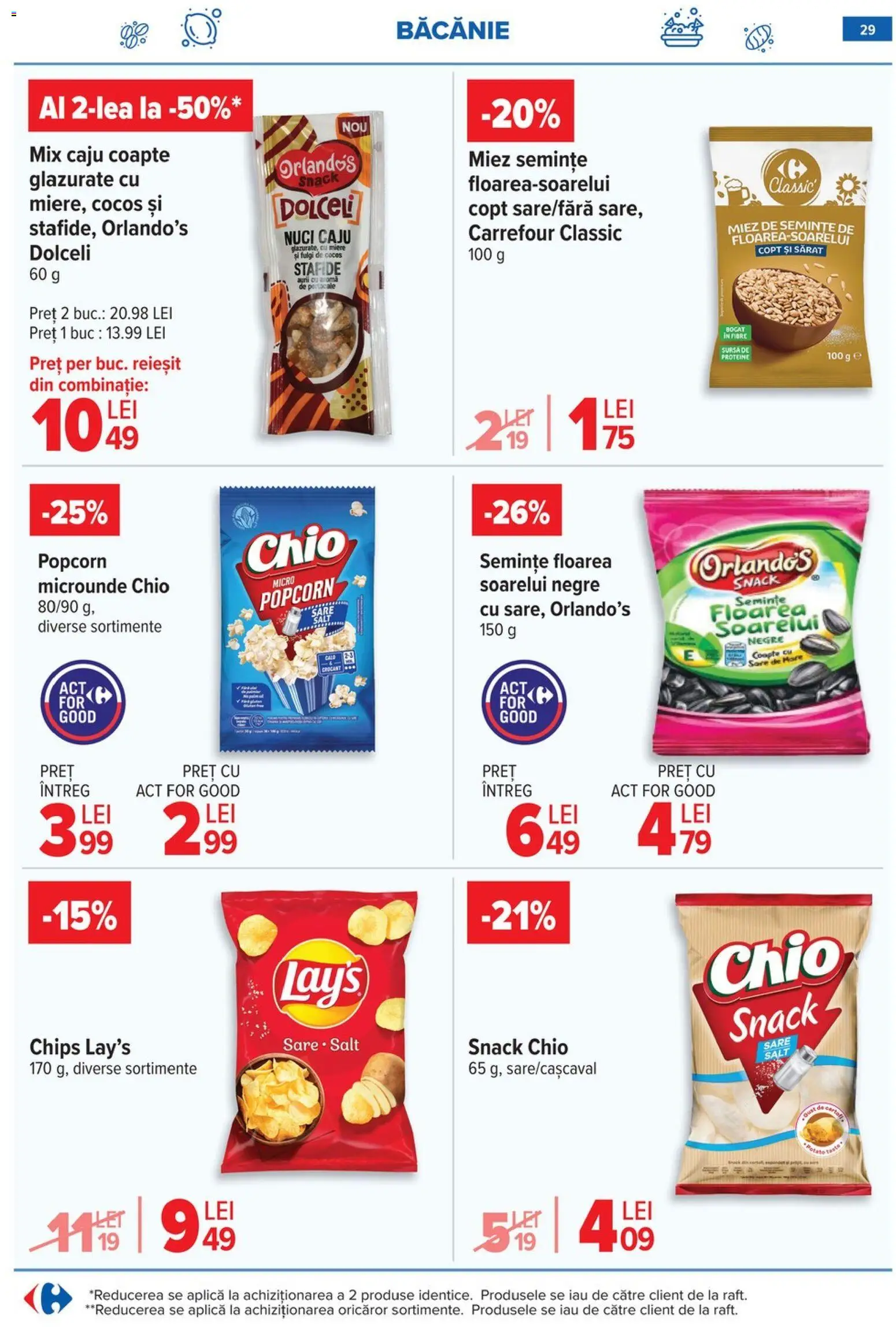 Catalog Carrefour 3 - 8 Iunie 2026 | Pagina 30 | Produse: Semințe, Fulgi, Stafide, Sare