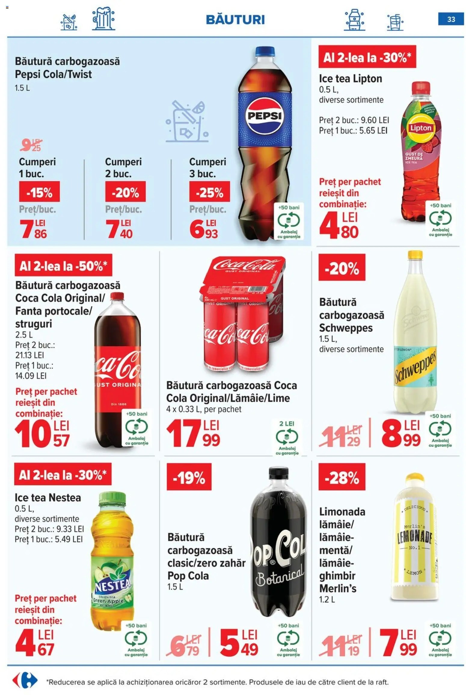 Catalog Carrefour 3 - 8 Iunie 2026 | Pagina 34 | Produse: Sıcak su torbası, Amerikan servis, Zahăr, Lămâie