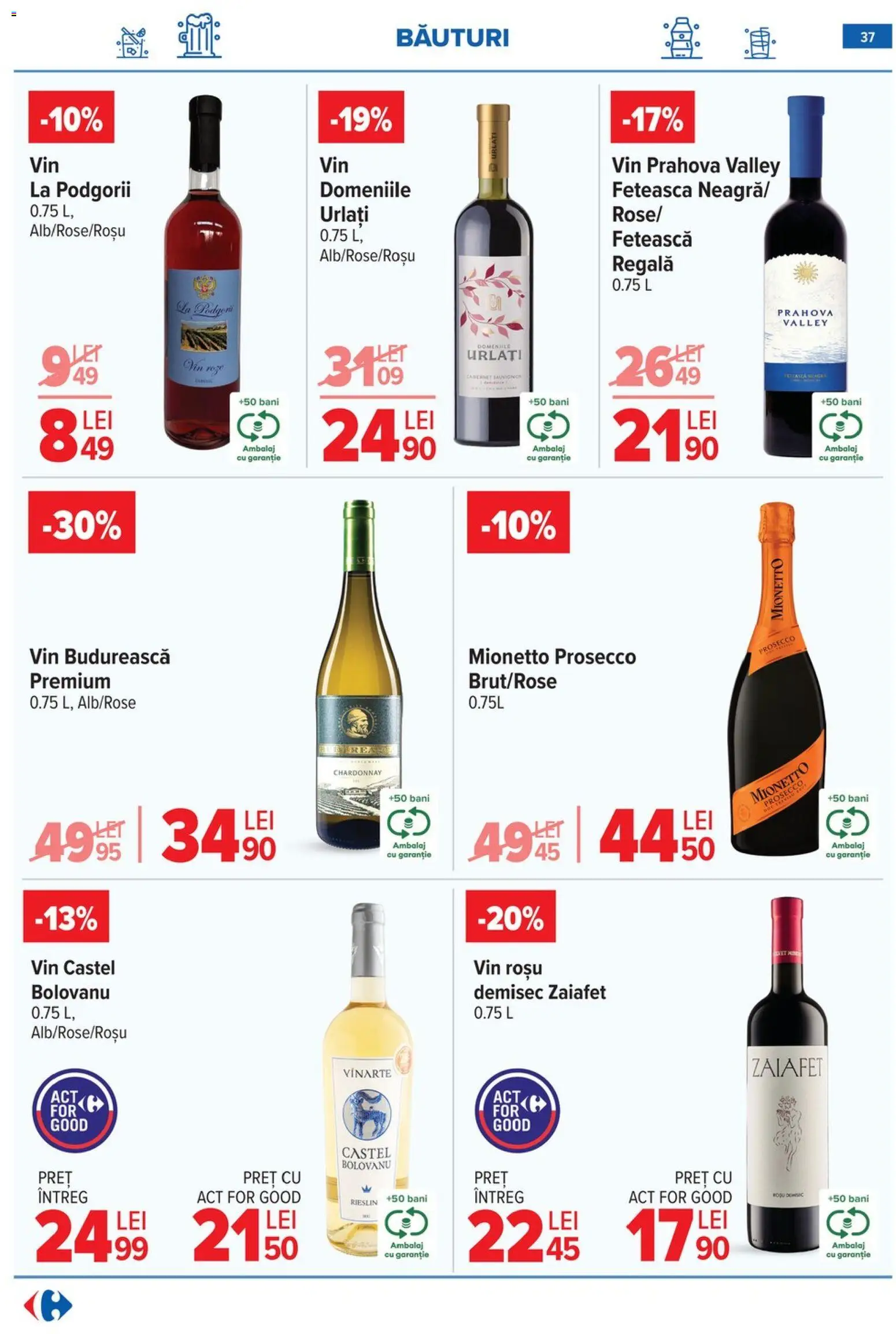 Catalog Carrefour 3 - 8 Iunie 2026 | Pagina 38 | Produse: Prosecco, Vin