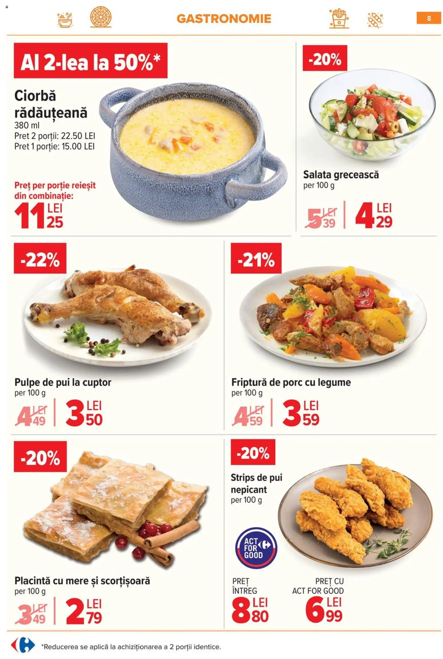 Catalog Carrefour 3 - 8 Iunie 2026 | Pagina 8 | Produse: Cuptor, Hacıyatmaz Kedi Oyuncağı, Salată, Legume