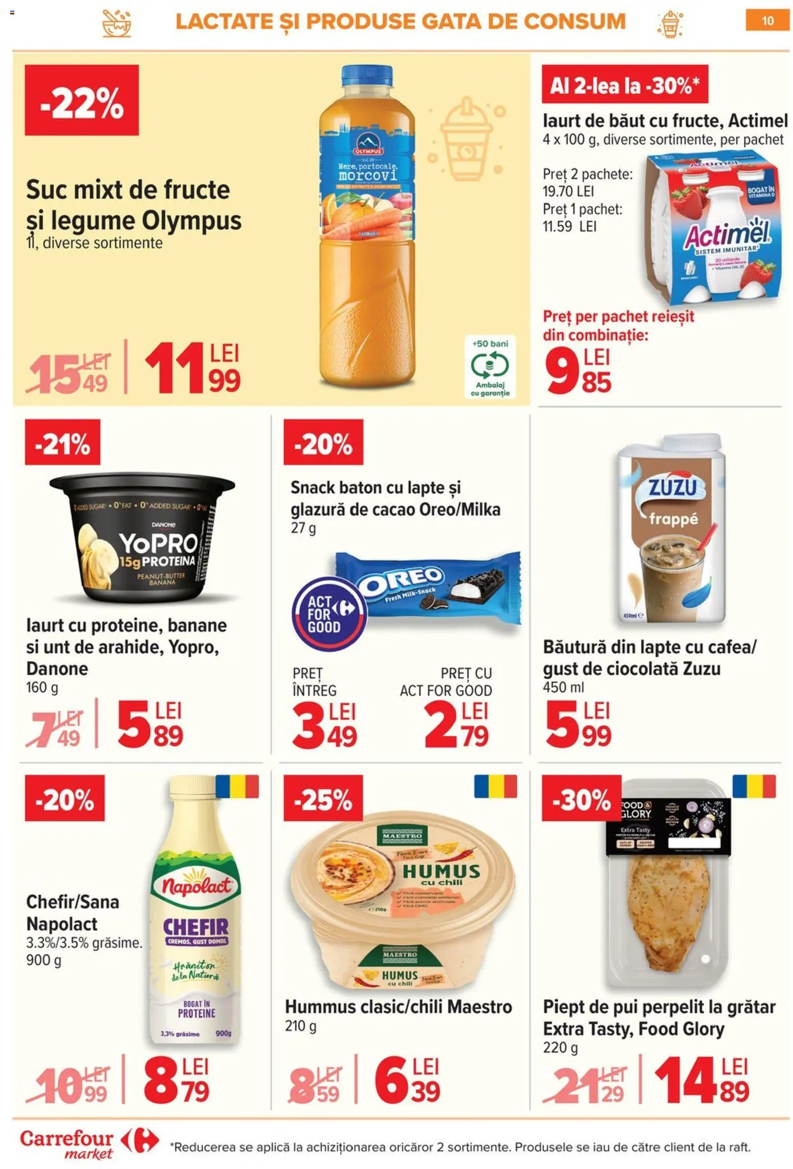 Catalog Carrefour 3 - 8 Iunie 2026 | Pagina 10 | Produse: Masaüstü kılıfı, Grătar, Lapte, Legume