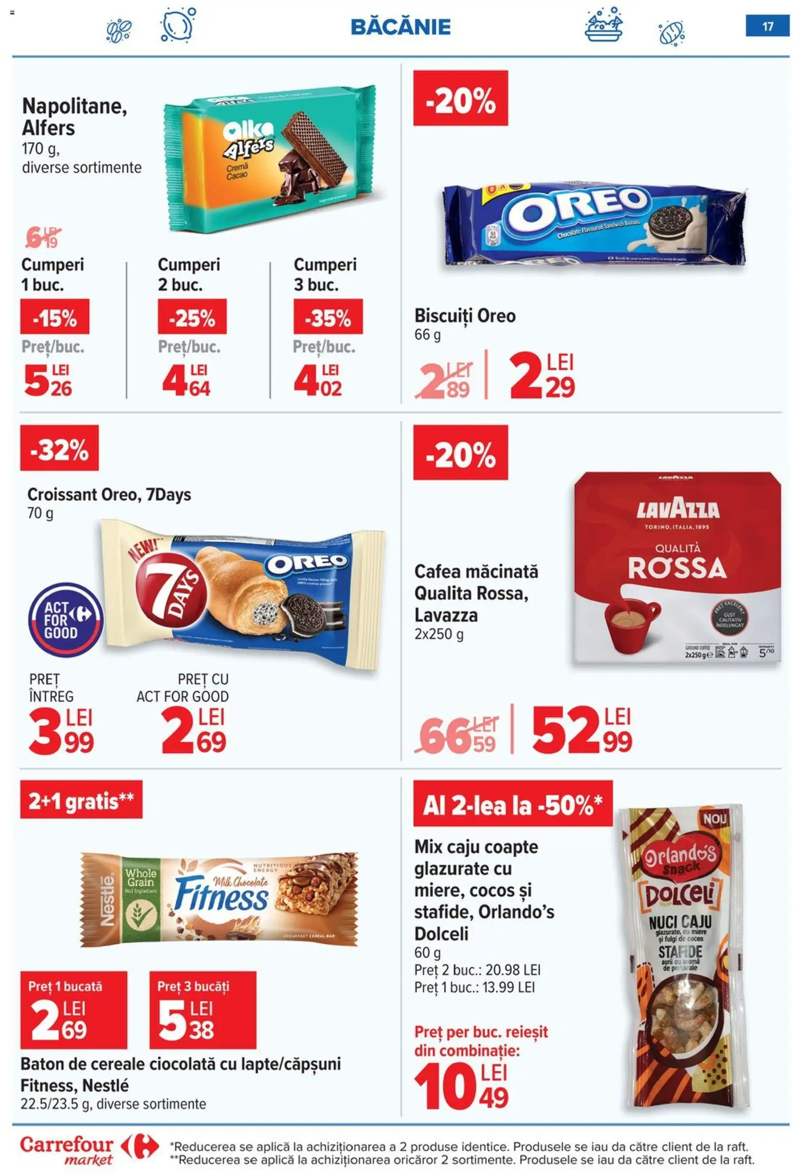 Catalog Carrefour 3 - 8 Iunie 2026 | Pagina 17 | Produse: Caju, Cacao, Biscuiți, Fulgi
