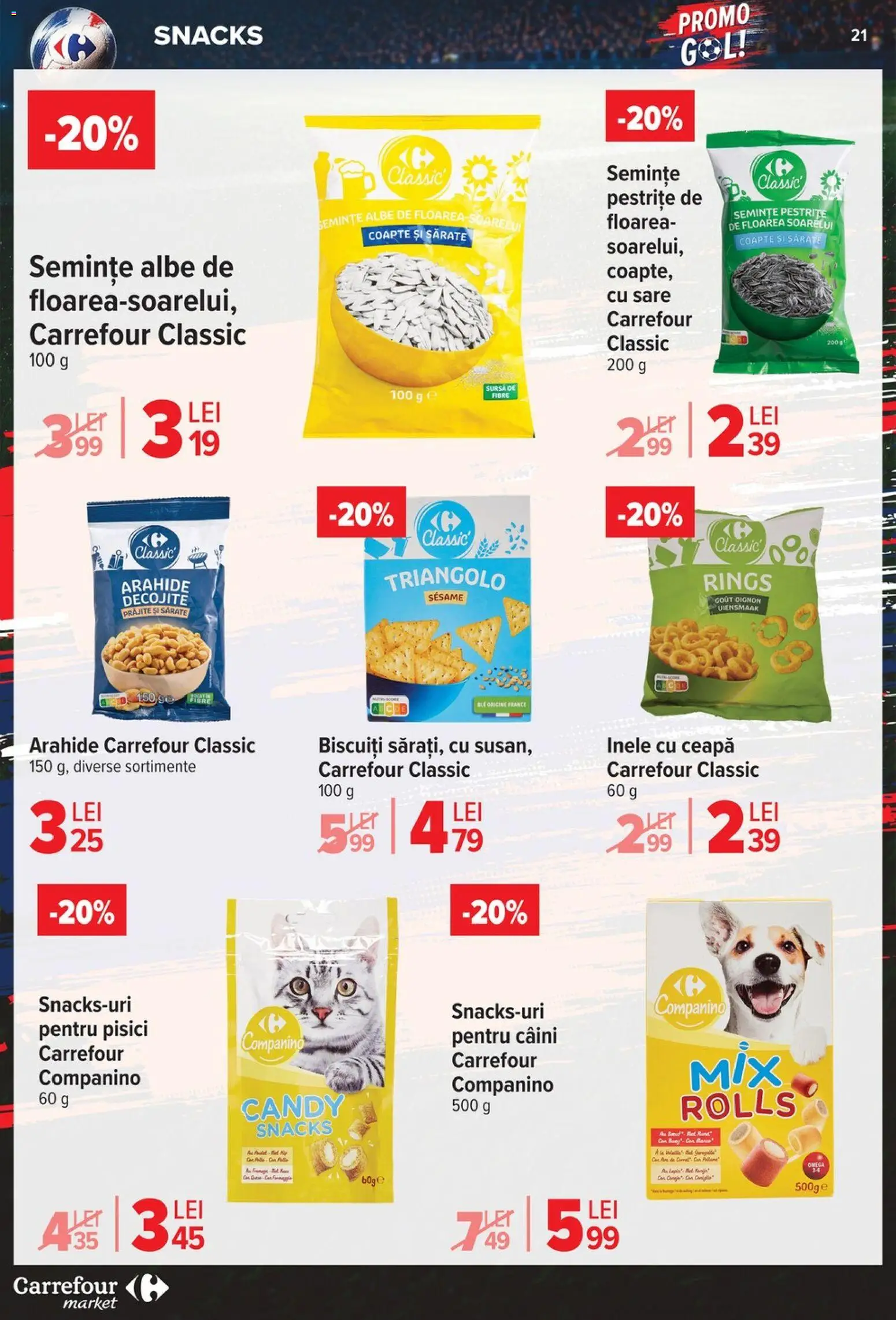 Catalog Carrefour 3 - 8 Iunie 2026 | Pagina 21 | Produse: Arahide, Semințe, Bant, Sare