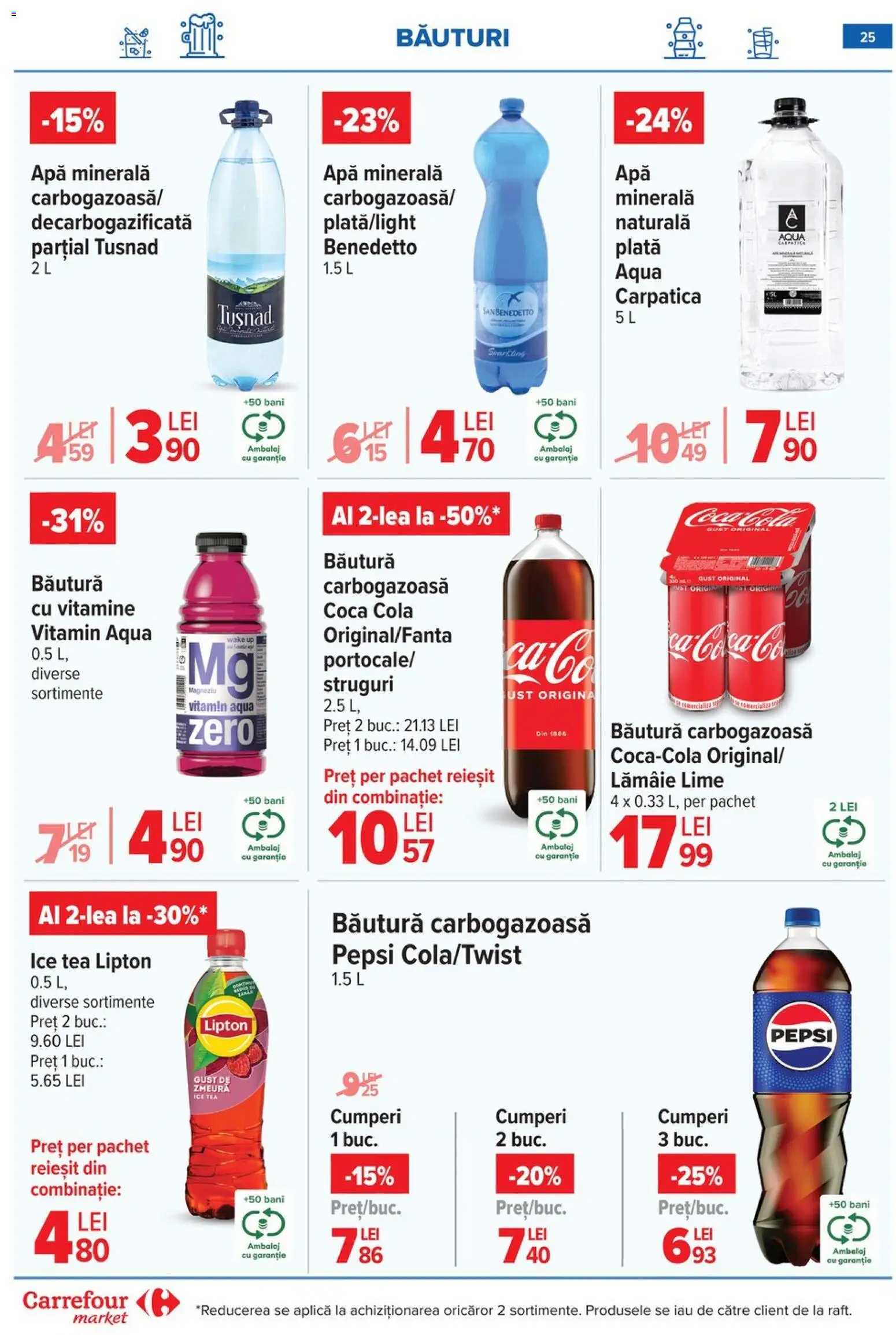 Catalog Carrefour 3 - 8 Iunie 2026 | Pagina 25 | Produse: Lime, Amerikan servis, Ice tea, Lămâie