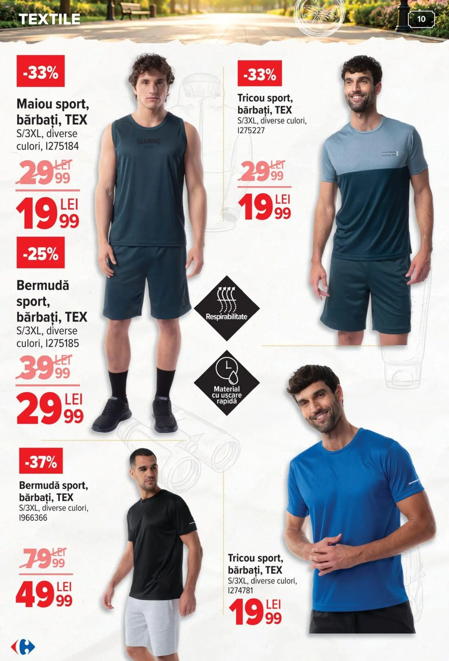 Catalog Carrefour 3 - 29 Iunie 2026 | Pagina 10 | Produse: Tricou, Maiou