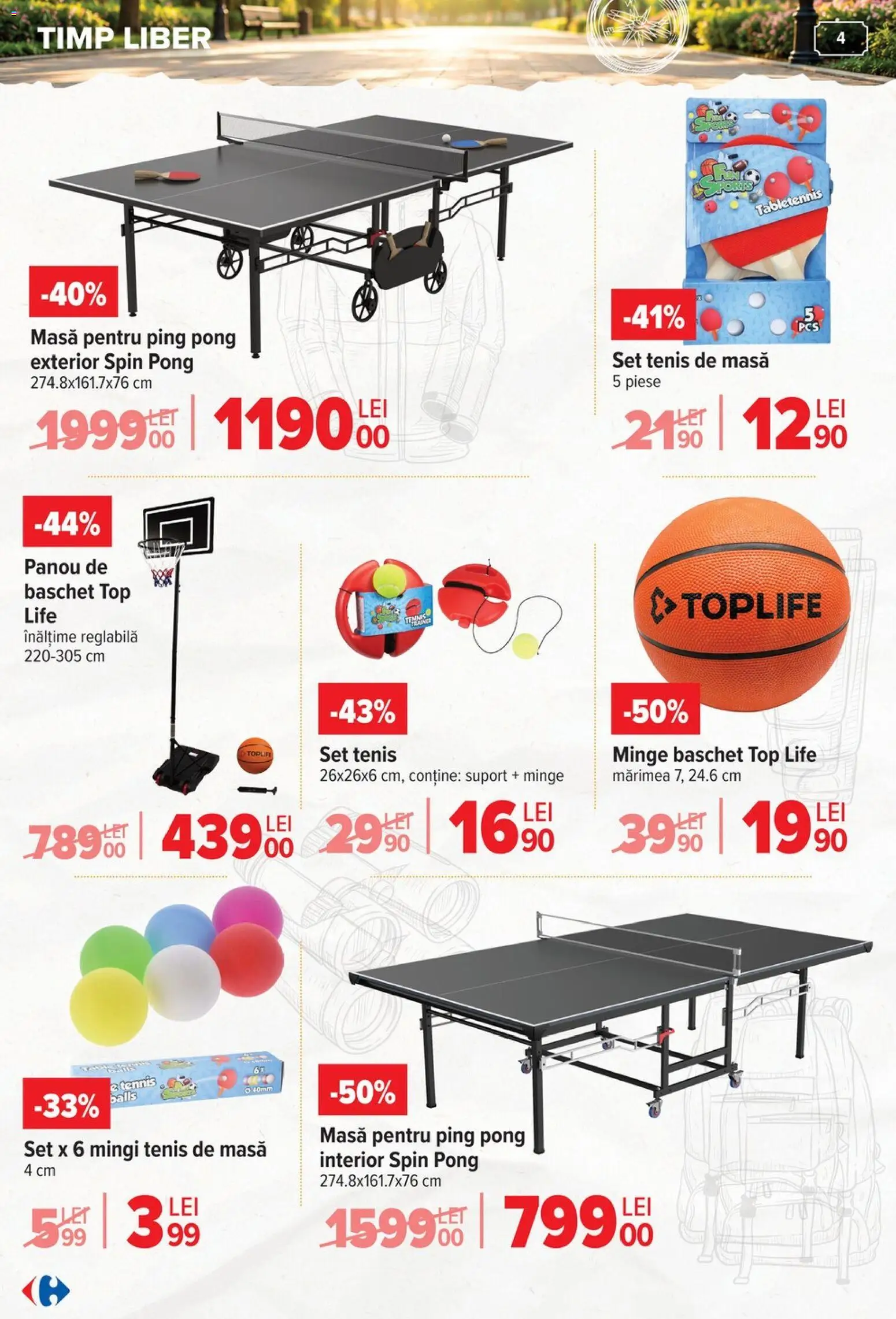 Catalog Carrefour 3 - 29 Iunie 2026 | Pagina 4 | Produse: Top, Masă