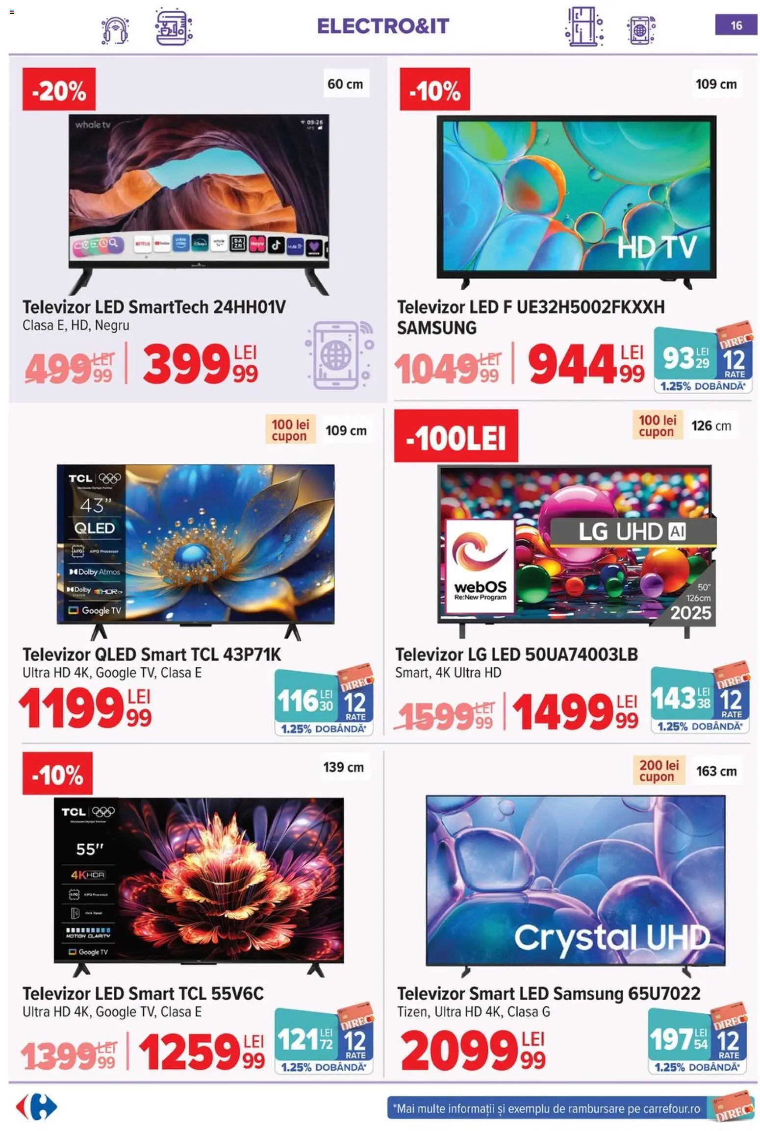 Catalog Carrefour 3 - 15 Iunie 2026 | Pagina 17 | Produse: Vestiyer, Televizor, Babak