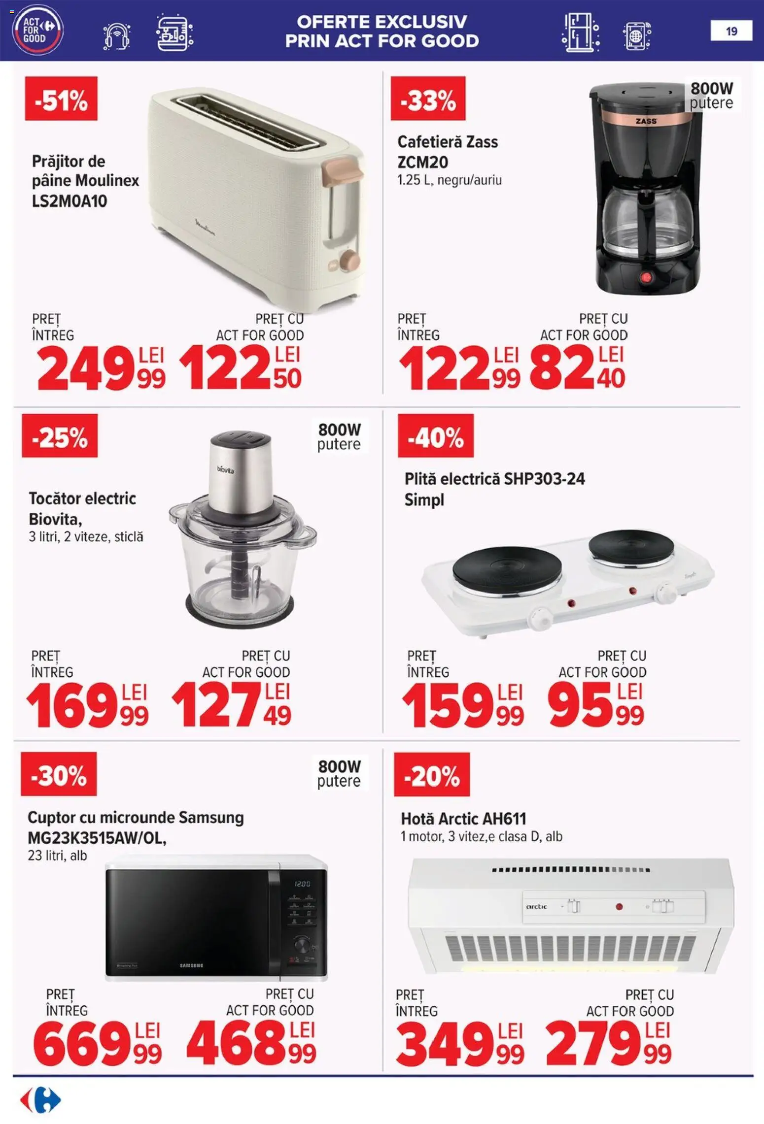 Catalog Carrefour 3 - 15 Iunie 2026 | Pagina 20 | Produse: Hotă, Plită, Cafetieră, Pâine