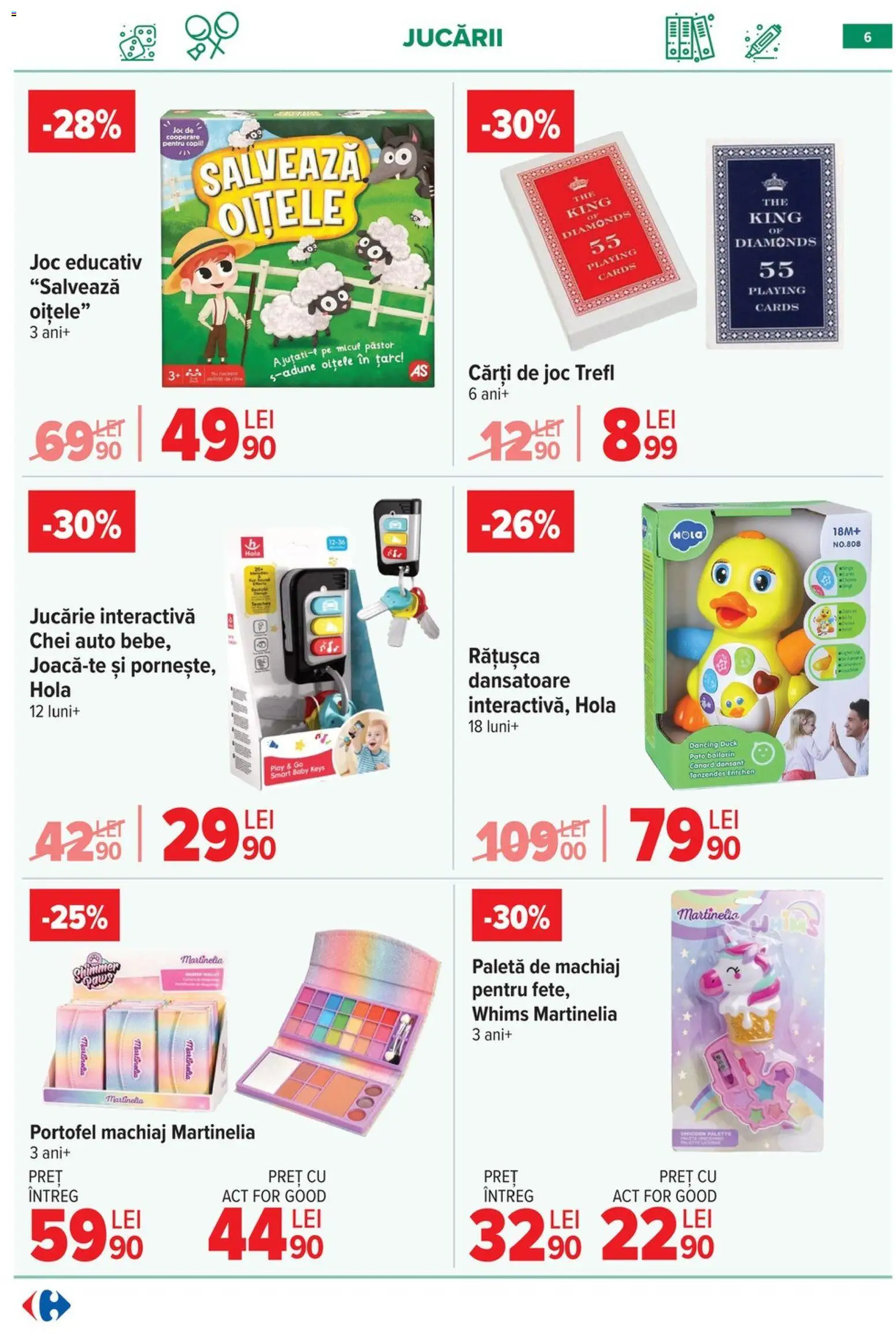 Catalog Carrefour 3 - 15 Iunie 2026 | Pagina 7 | Produse: Portofel, Joc, Machiaj, Cărți