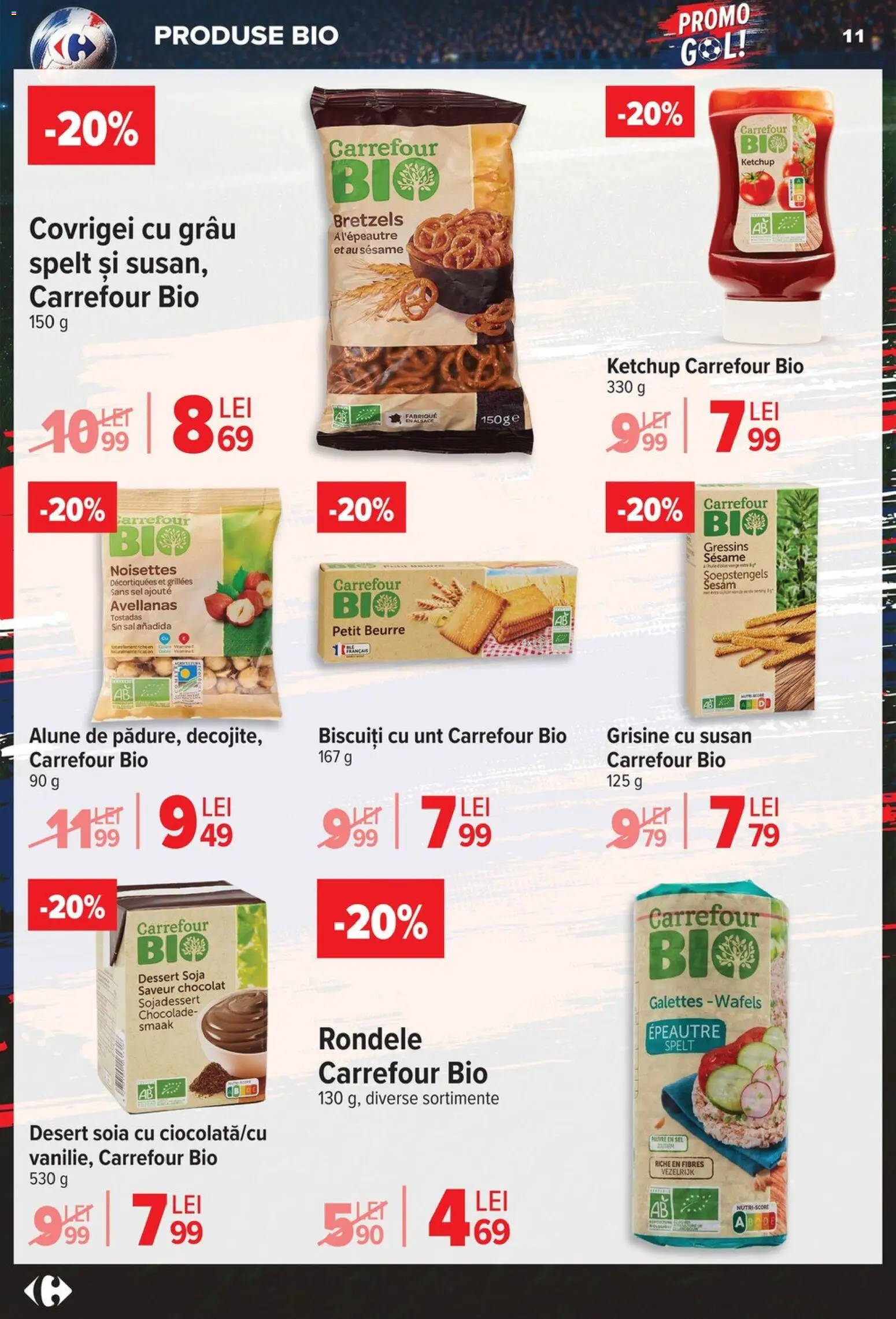 Catalog Carrefour 3 - 15 Iunie 2026 | Pagina 11 | Produse: Şerit ödül, Alune, Unt, Ketchup