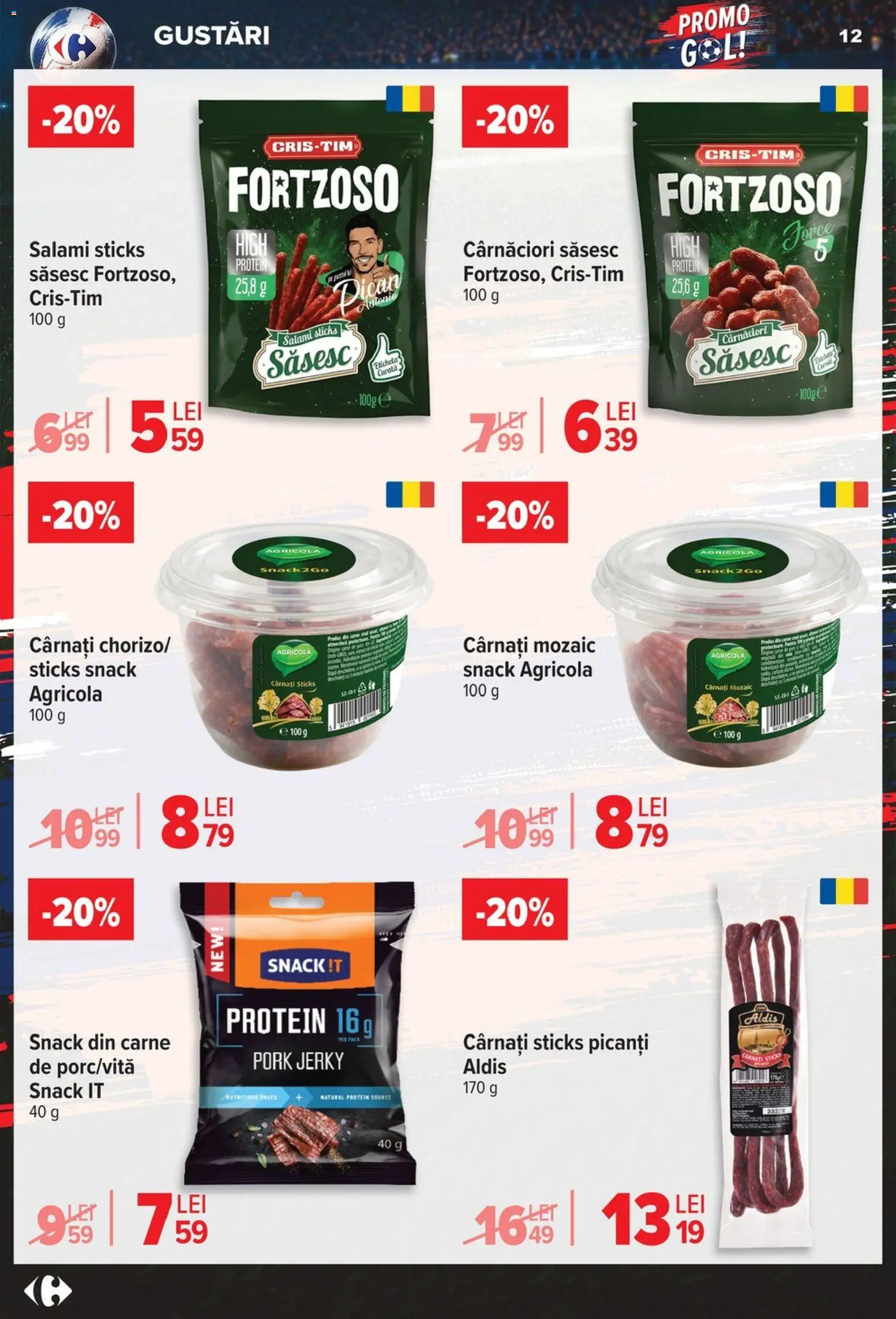 Catalog Carrefour 3 - 15 Iunie 2026 | Pagina 12 | Produse: Cârnați