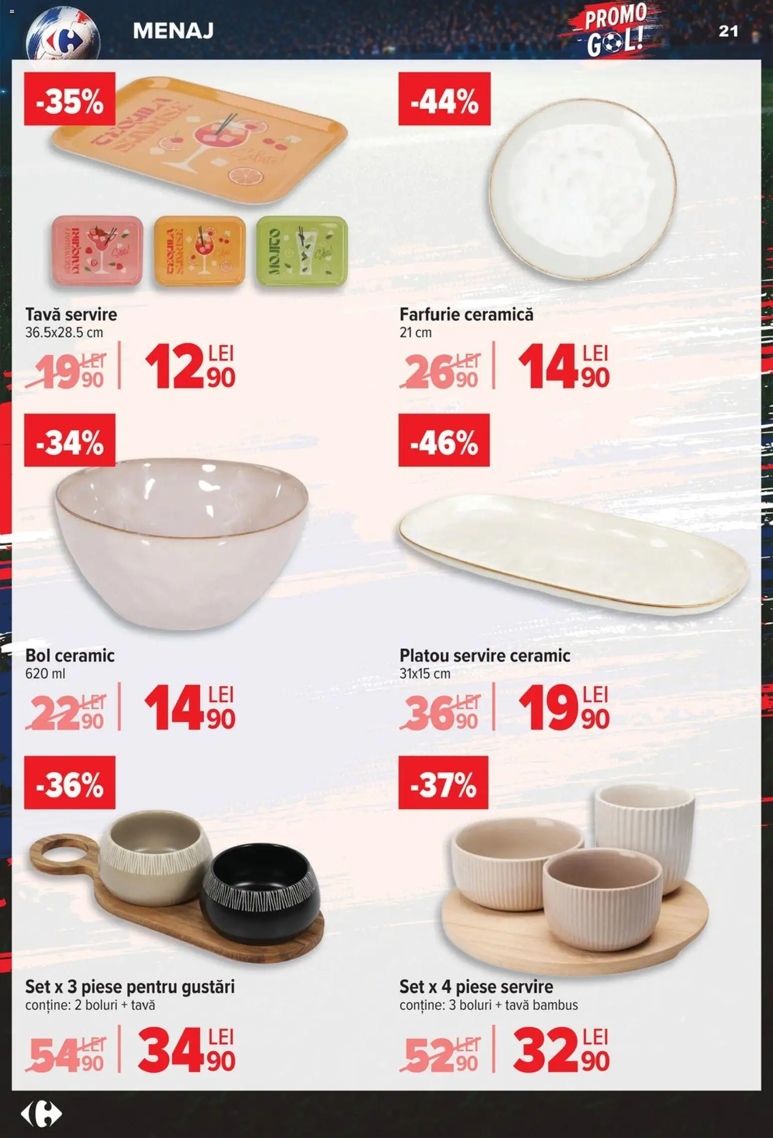 Catalog Carrefour 3 - 15 Iunie 2026 | Pagina 21 | Produse: Bol, Farfurie