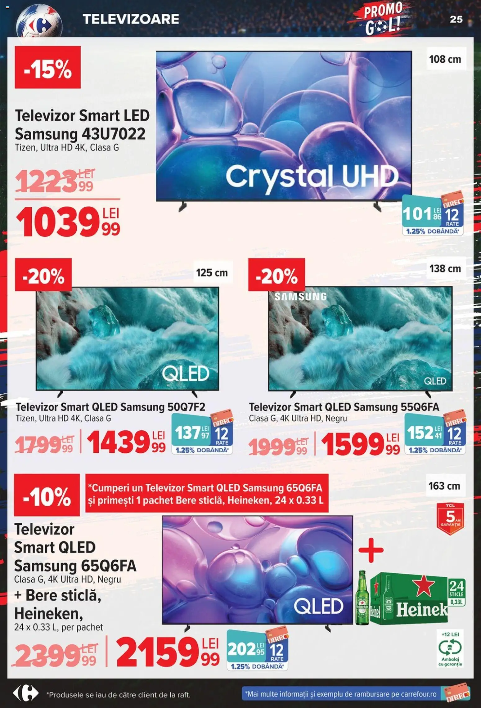 Catalog Carrefour 3 - 15 Iunie 2026 | Pagina 25 | Produse: Televizor, Babak, Bere