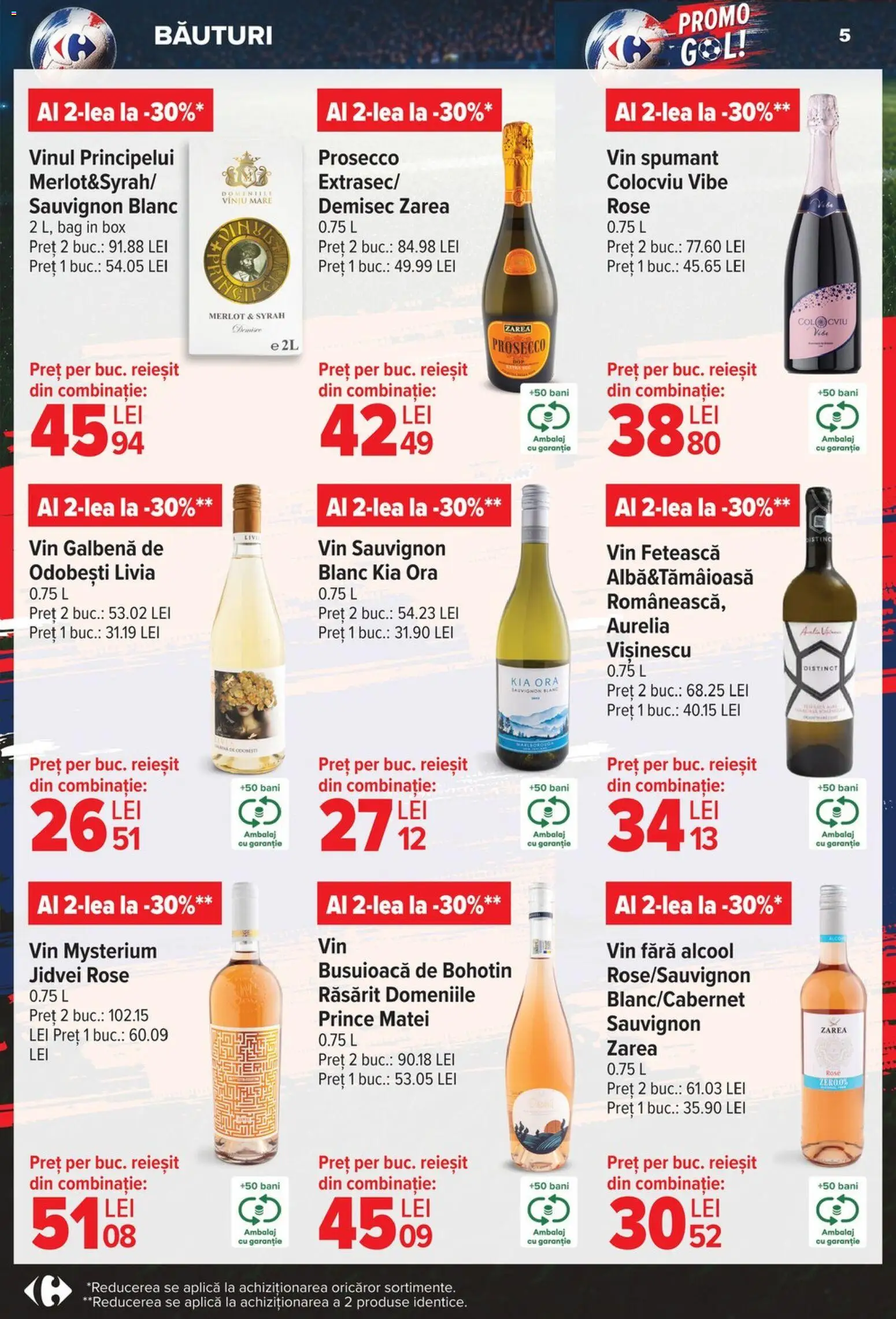 Catalog Carrefour 3 - 15 Iunie 2026 | Pagina 5 | Produse: Prosecco, Vin