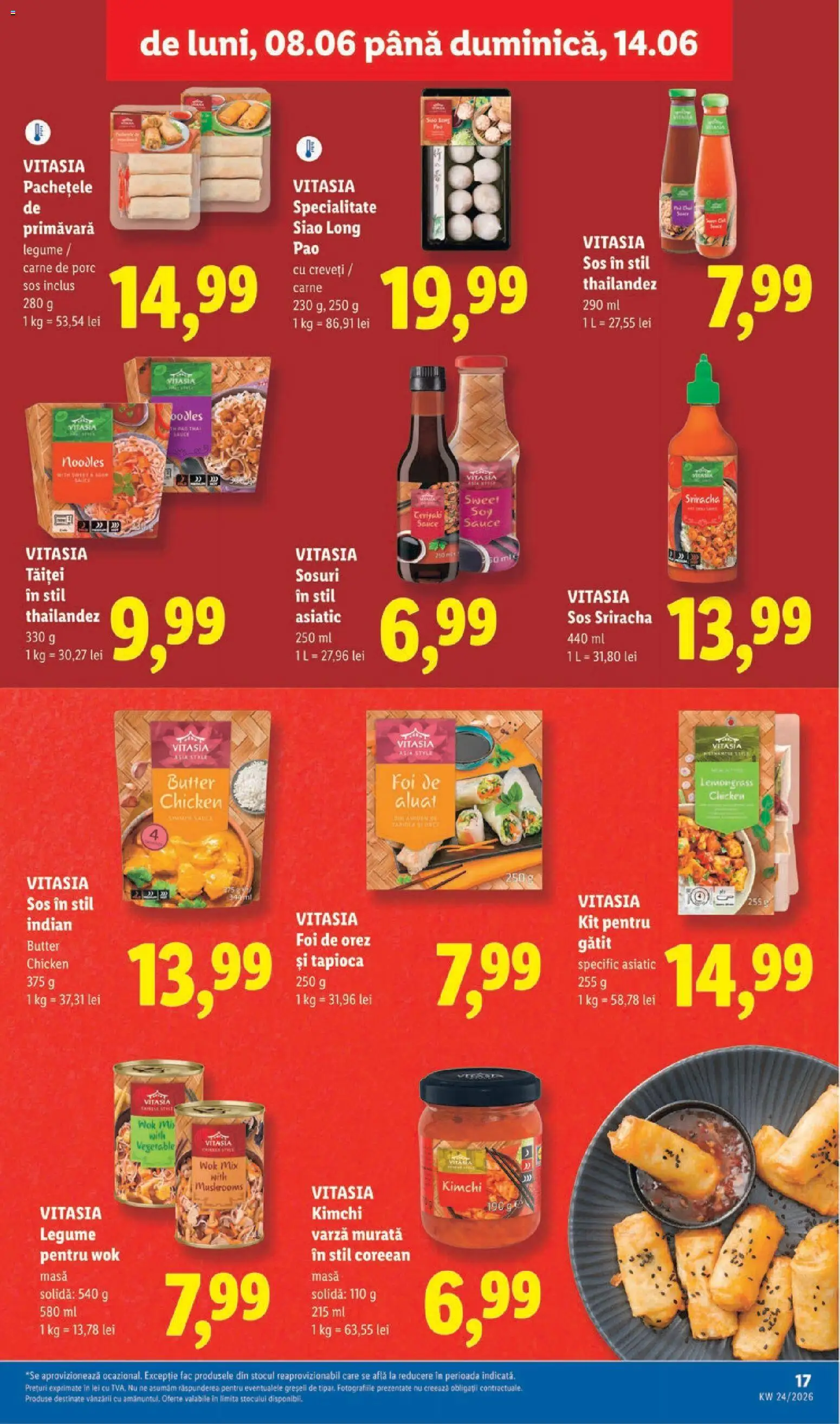 Catalog LIDL 8 - 13 Iunie 2026 | Pagina 17 | Produse: Varză, Aluat, Carne De Porc, Orez