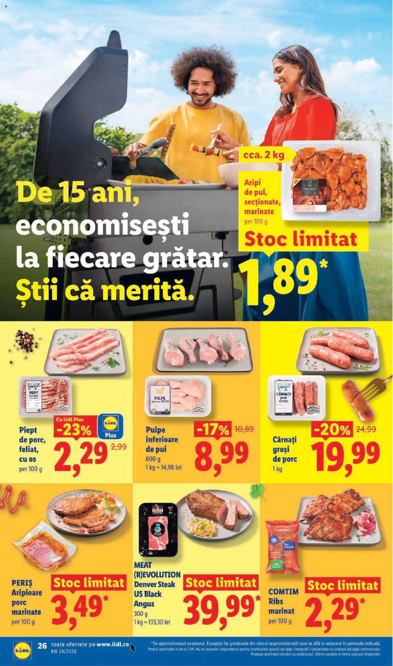 Catalog LIDL 8 - 13 Iunie 2026 | Pagina 26 | Produse: Hacıyatmaz Kedi Oyuncağı, Cârnați