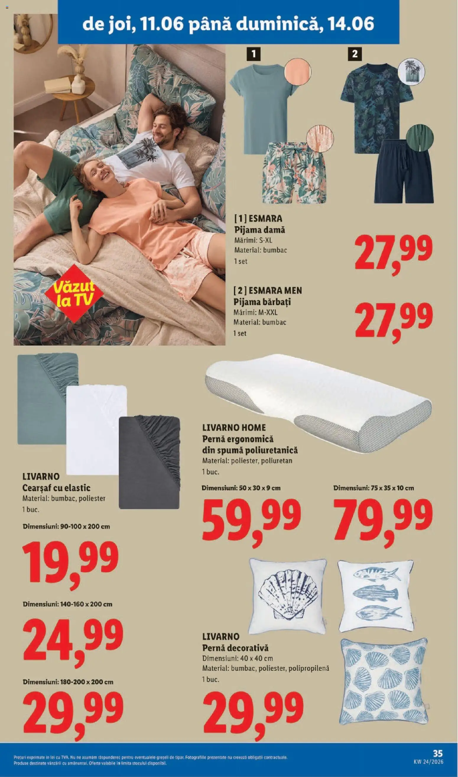 Catalog LIDL 8 - 13 Iunie 2026 | Pagina 35 | Produse: Pernă