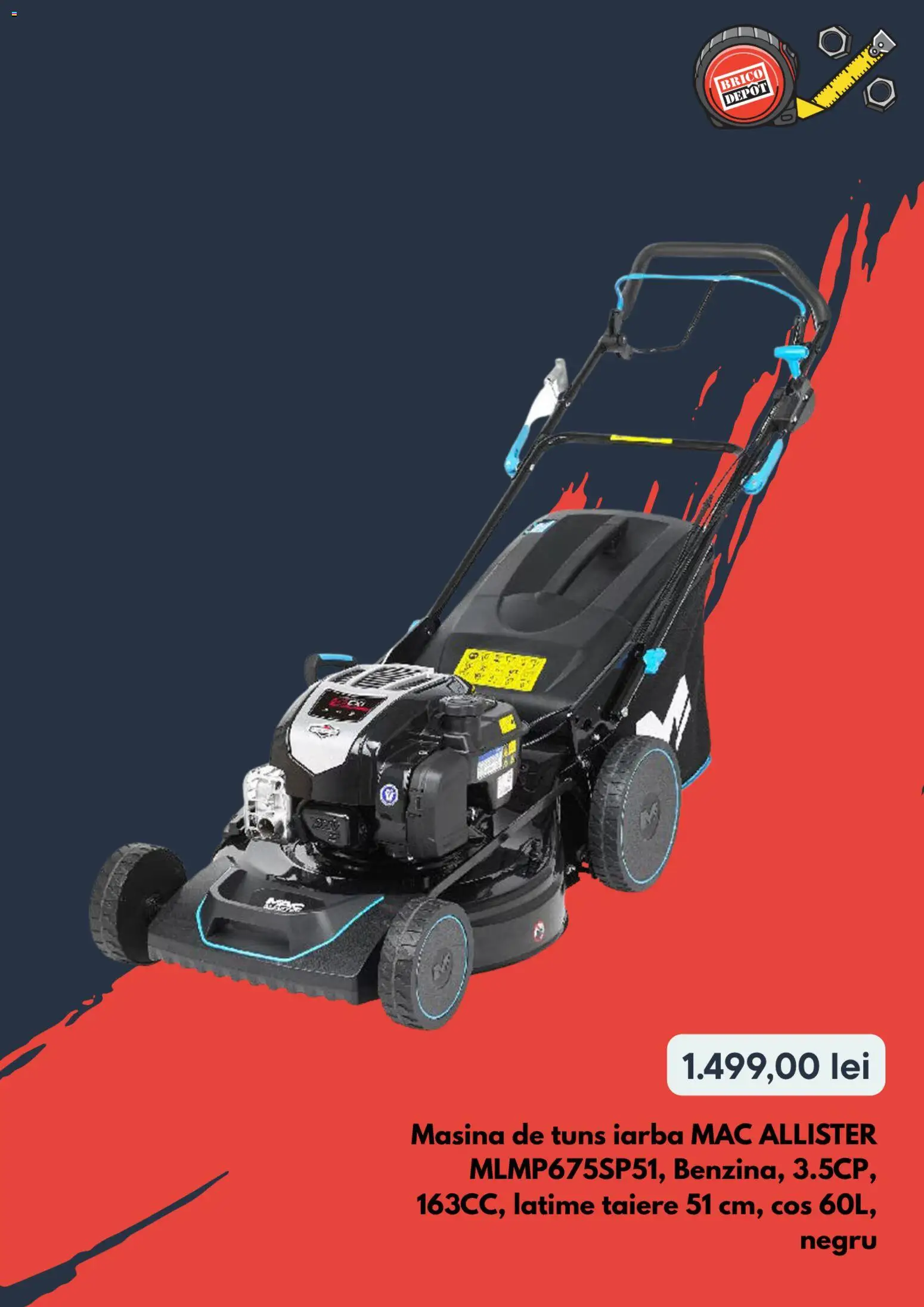 Catalog Brico Depot 4 - 16 Iunie 2026 | Pagina 5 | Produse: Coș, Mașină de tuns
