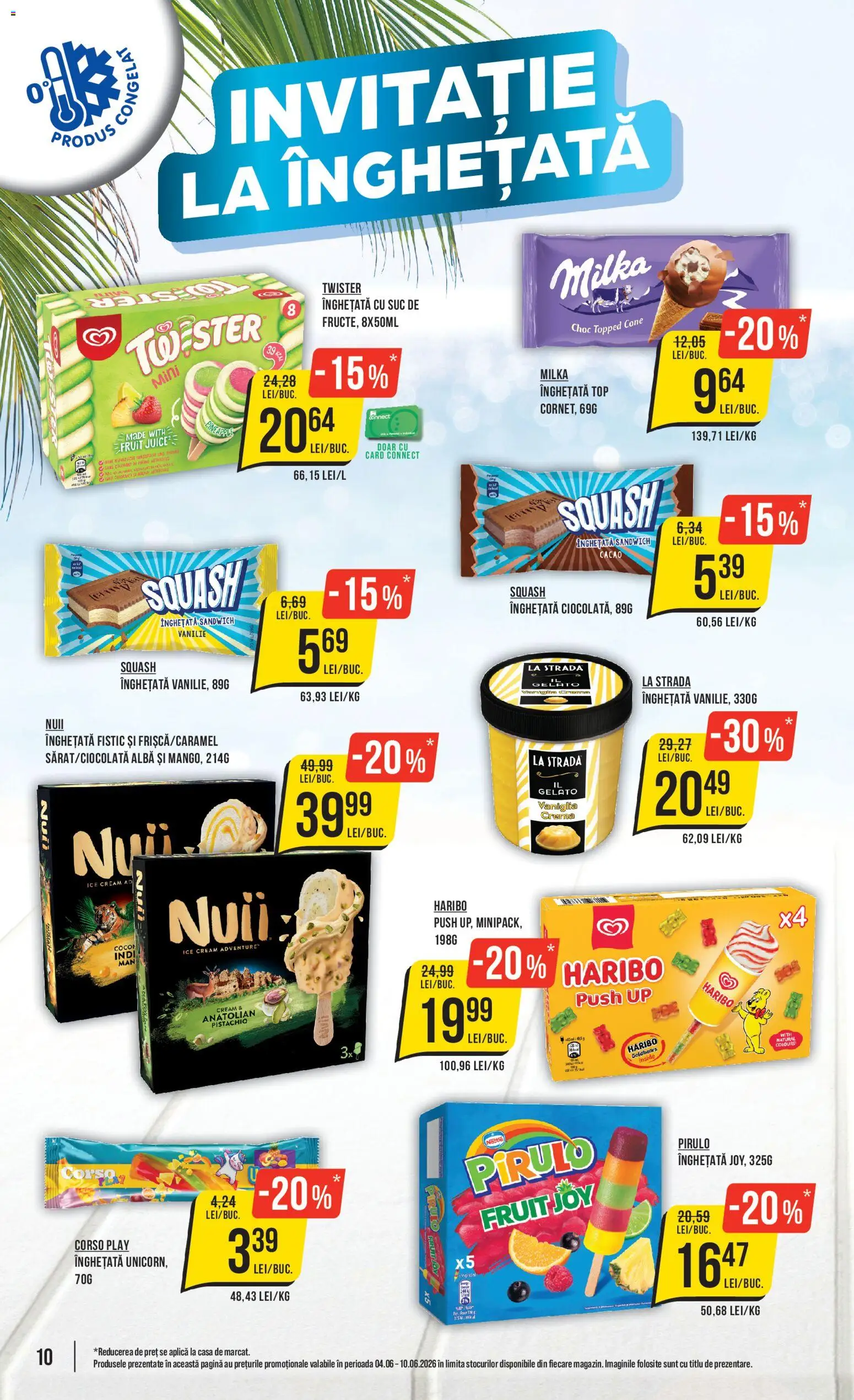Catalog Mega Image 4 - 9 Iunie 2026 | Pagina 10 | Produse: Duș, Cremă, Fistic, Cacao