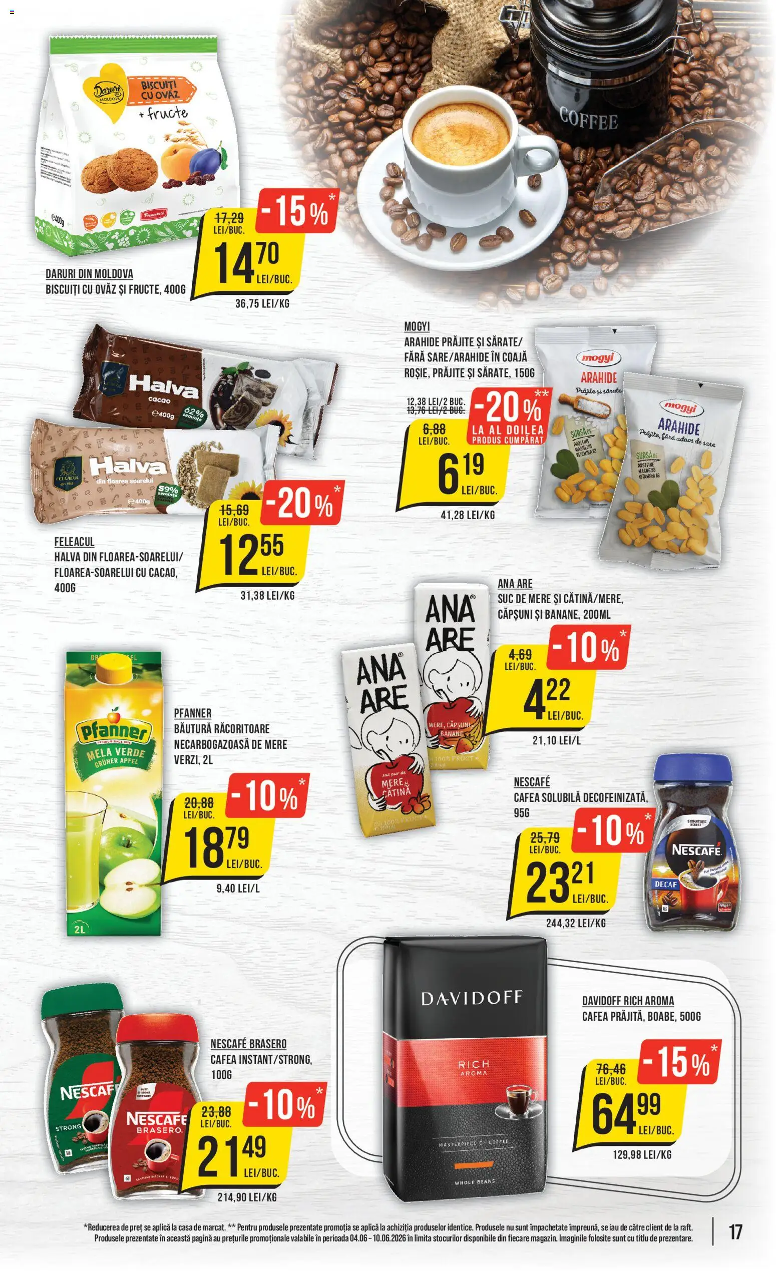 Catalog Mega Image 4 - 9 Iunie 2026 | Pagina 17 | Produse: Cafea, Mere, Banane, Cacao