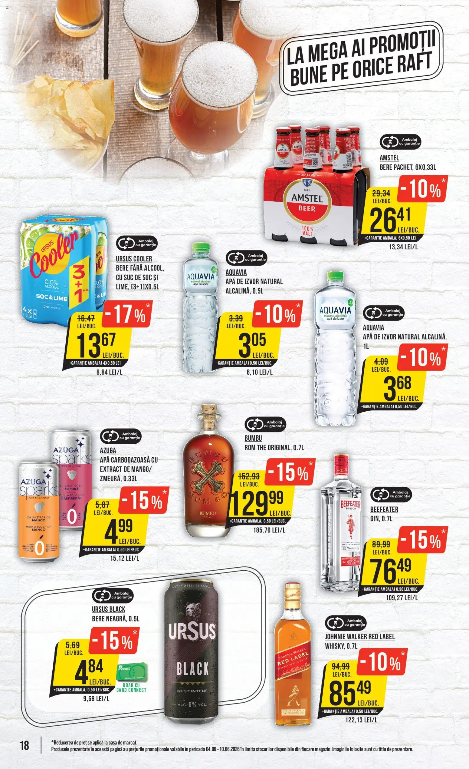 Catalog Mega Image 4 - 9 Iunie 2026 | Pagina 18 | Produse: Lime, Zmeură, Gin, Mango