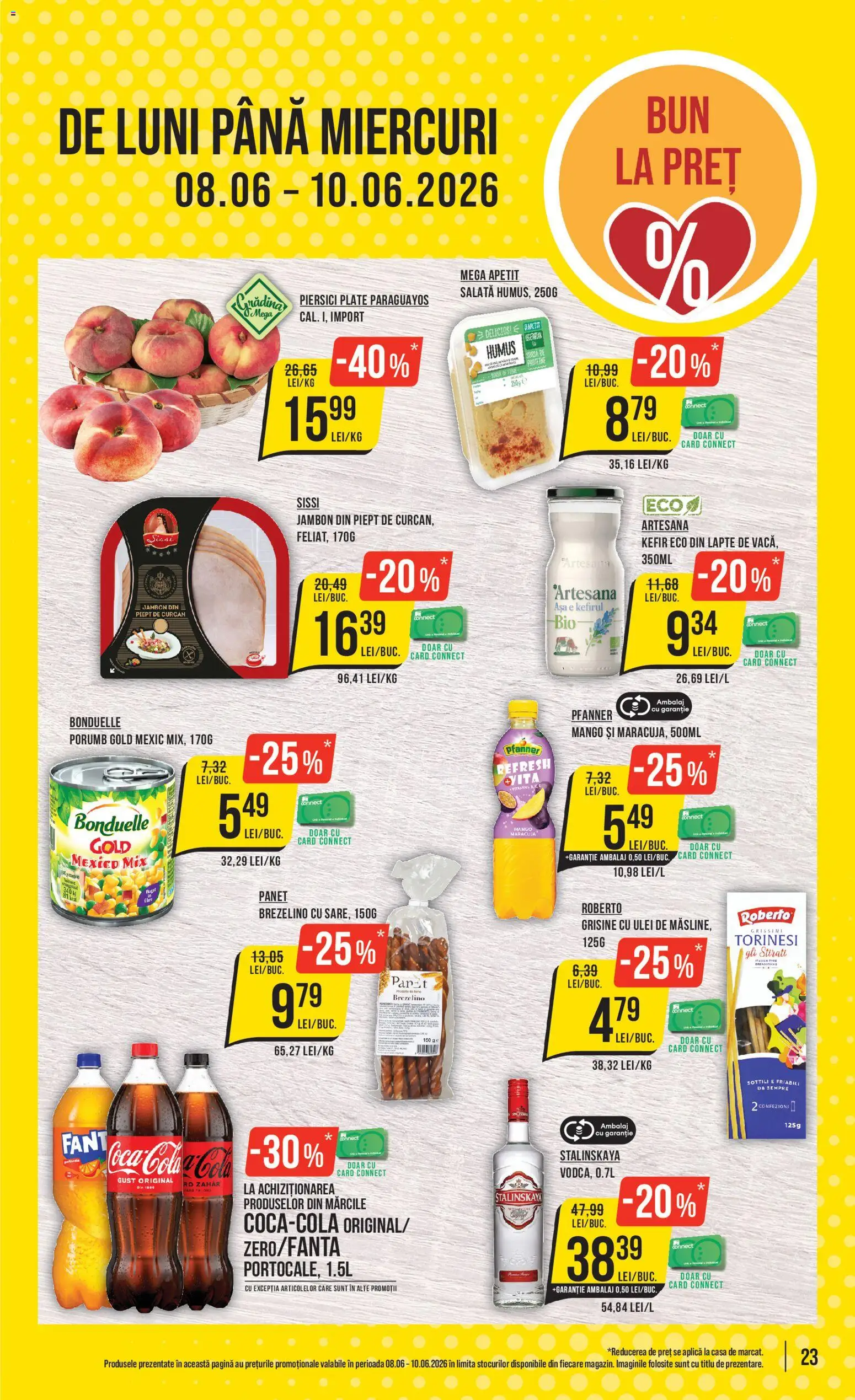 Catalog Mega Image 4 - 9 Iunie 2026 | Pagina 23 | Produse: Lapte, Ulei, Porumb, Zahăr