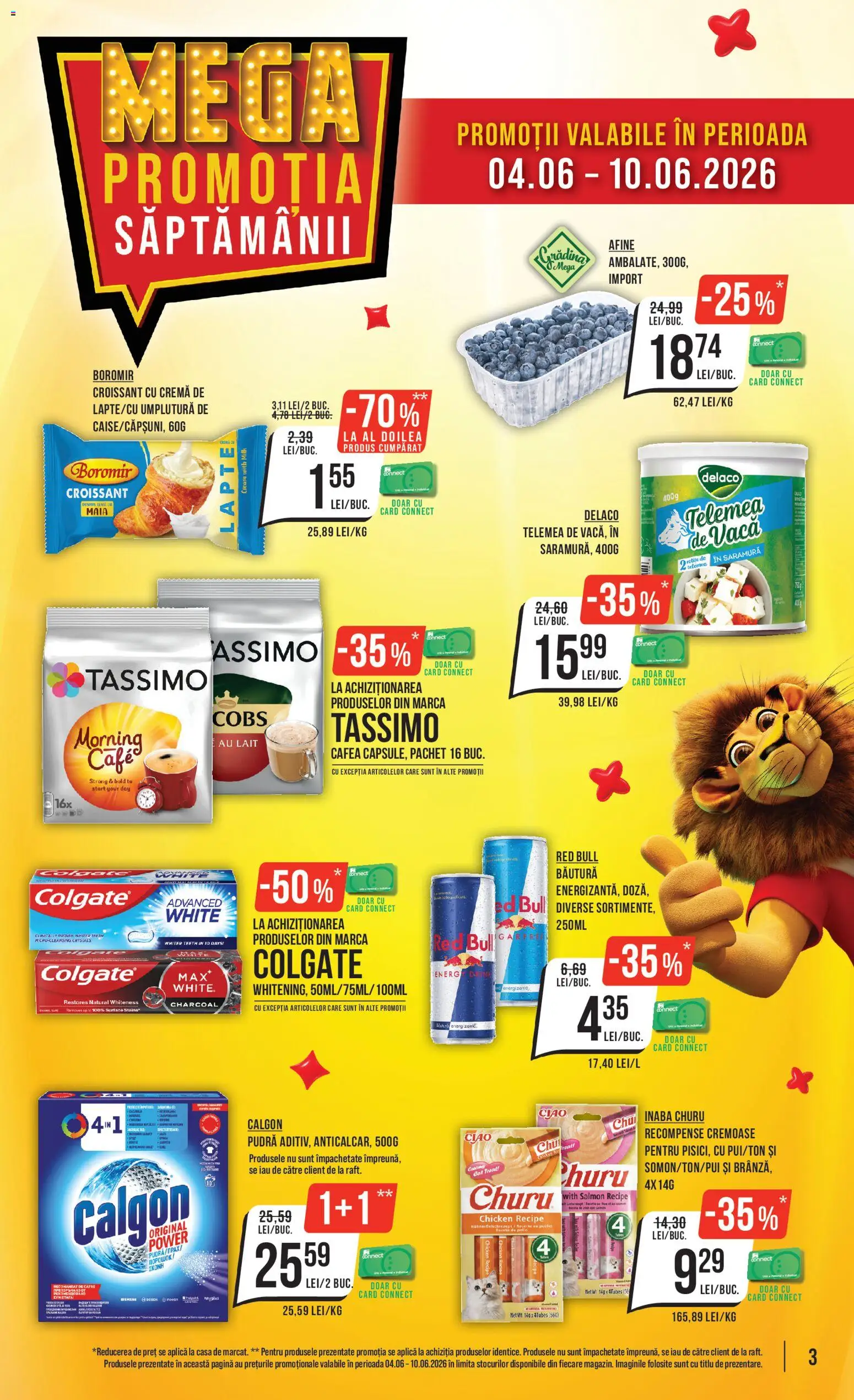 Catalog Mega Image 4 - 9 Iunie 2026 | Pagina 3 | Produse: Afine, Köpek Sabunu, Pudră, Cafea