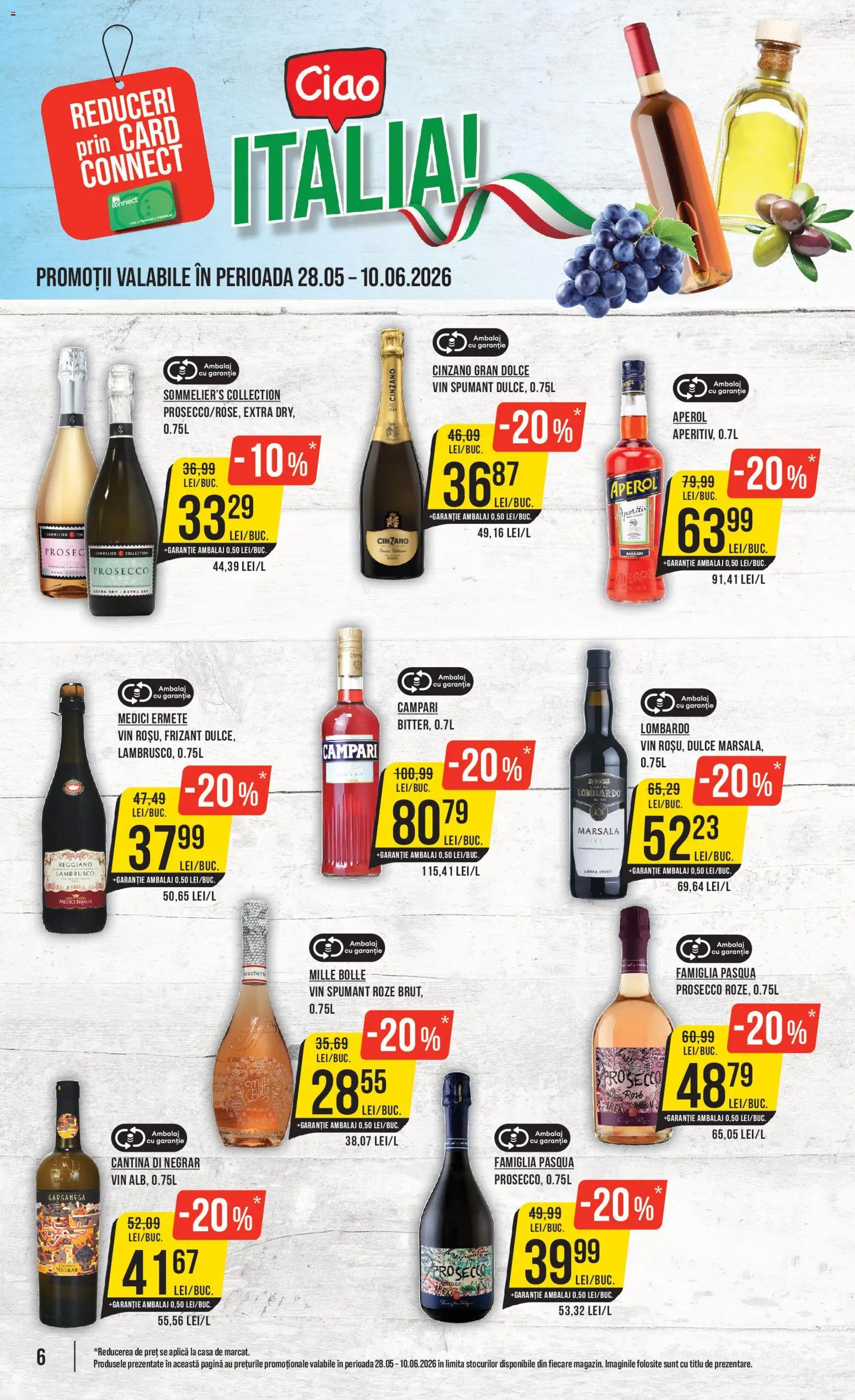 Catalog Mega Image 4 - 9 Iunie 2026 | Pagina 6 | Produse: Prosecco, Vin, Aperol