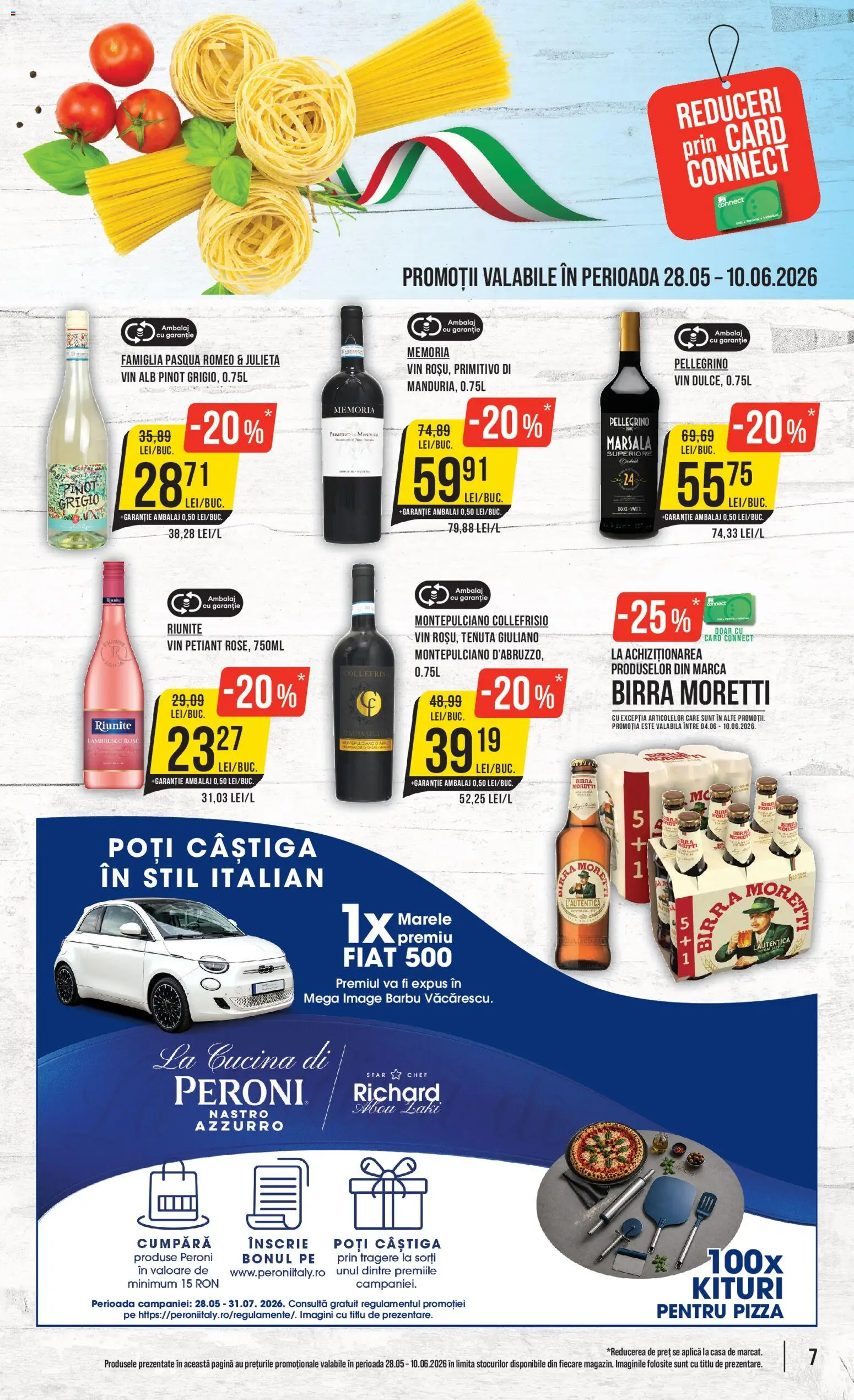 Catalog Mega Image 4 - 9 Iunie 2026 | Pagina 7 | Produse: Pizza, Vin