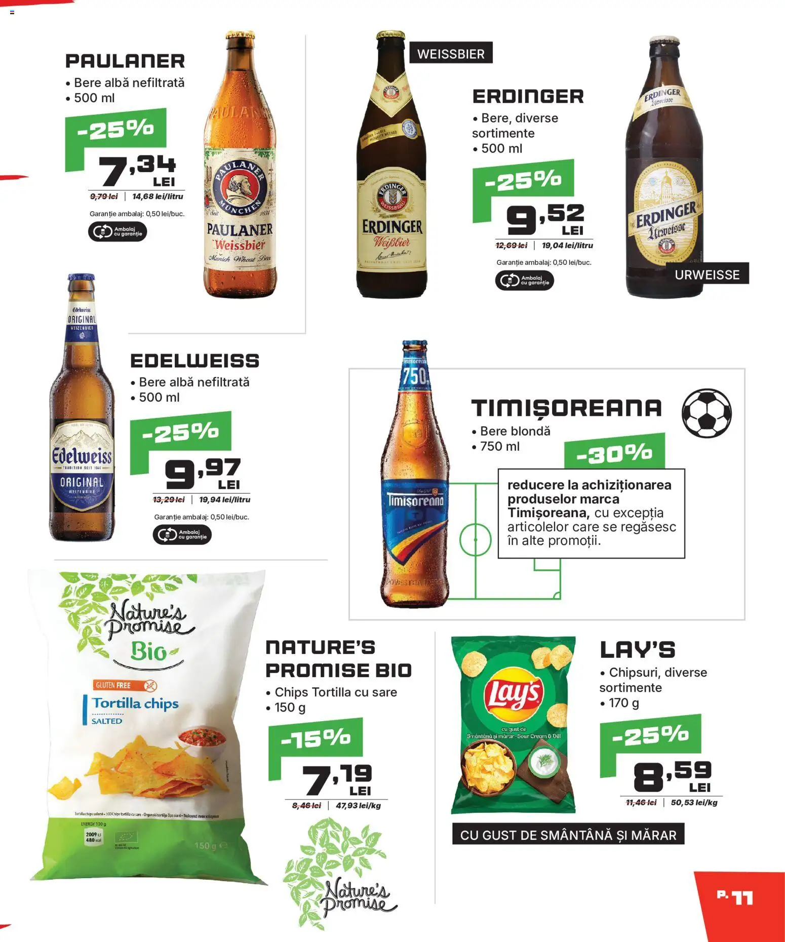 Catalog Mega Image 11 Iunie - 18 Iulie 2026 | Pagina 11 | Produse: Bec, Mărar, Smântână, Sare