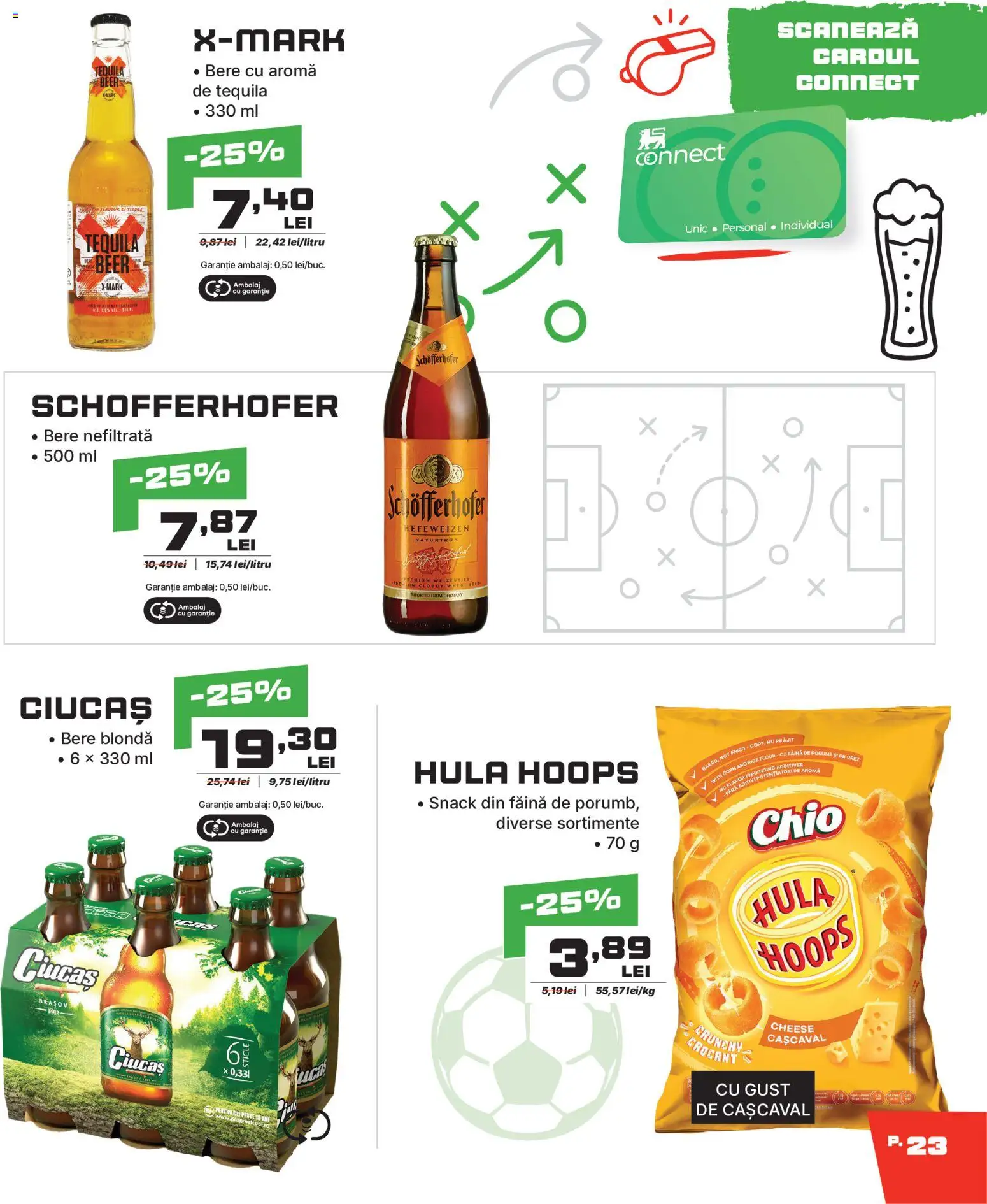 Catalog Mega Image 11 Iunie - 18 Iulie 2026 | Pagina 23 | Produse: Pară, Cașcaval, Bere, Făină