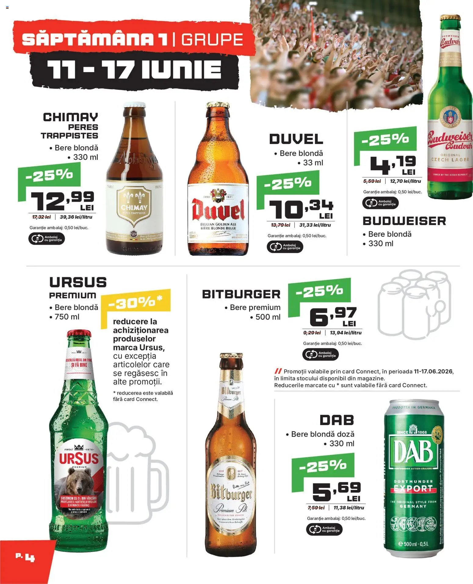 Catalog Mega Image 11 Iunie - 18 Iulie 2026 | Pagina 4 | Produse: Delgeç, Bere