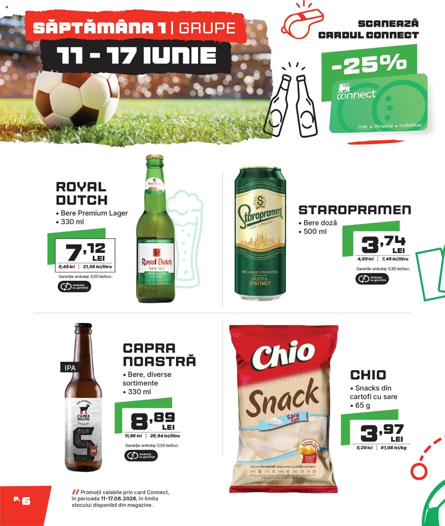 Catalog Mega Image 11 Iunie - 18 Iulie 2026 | Pagina 6 | Produse: Bere, Cartofi, Sare