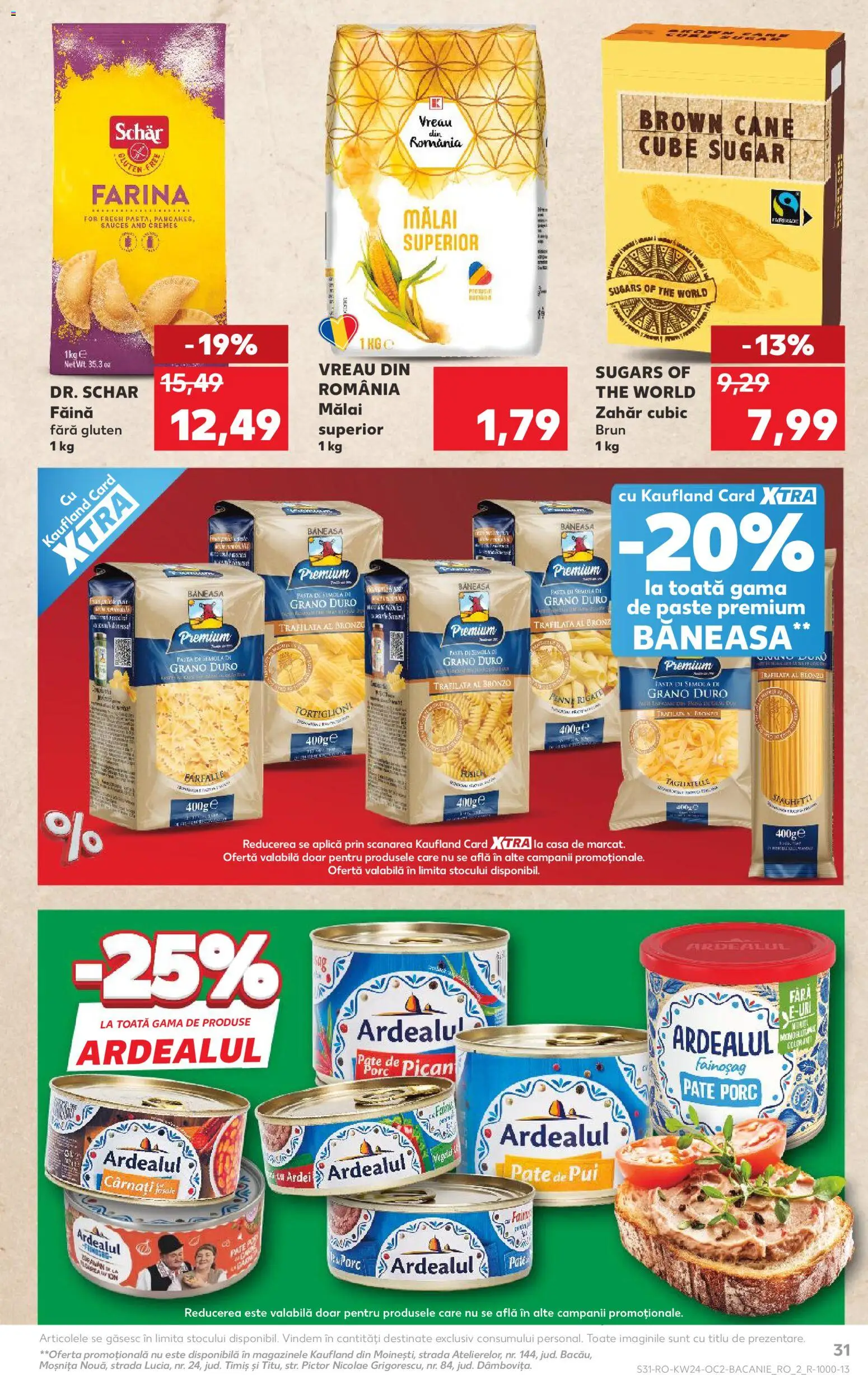 Catalog Kaufland 10 - 15 Iunie 2026 | Pagina 31 | Produse: Hacıyatmaz Kedi Oyuncağı, Pate, Ardei, Zahăr