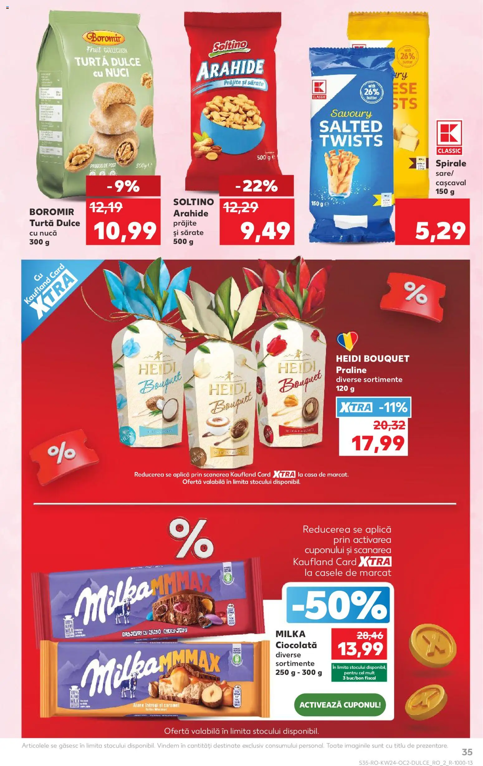 Catalog Kaufland 10 - 15 Iunie 2026 | Pagina 35 | Produse: Arahide, Ciocolată, Cacao, Turtă dulce