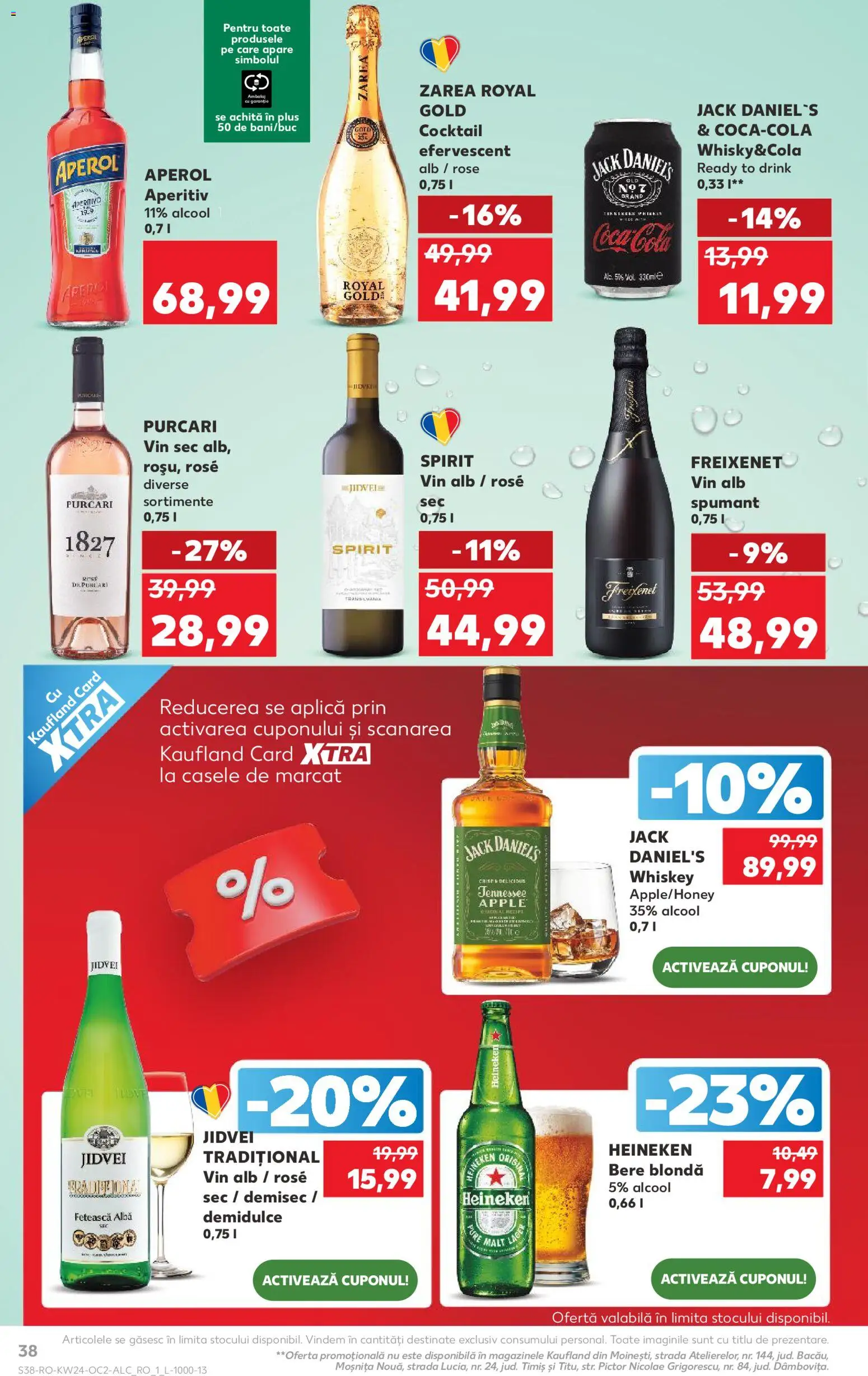 Catalog Kaufland 10 - 15 Iunie 2026 | Pagina 38 | Produse: Apple, Vin, Cocktail, Whiskey