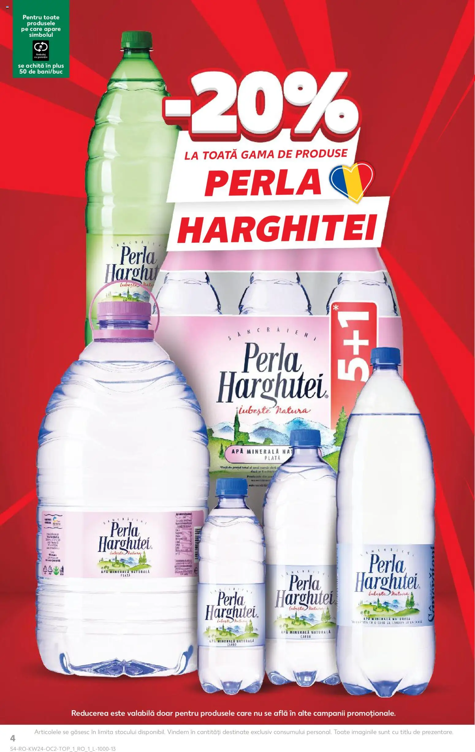 Catalog Kaufland 10 - 15 Iunie 2026 | Pagina 4 | Produse: Yazı tahtası kalemi, Apă