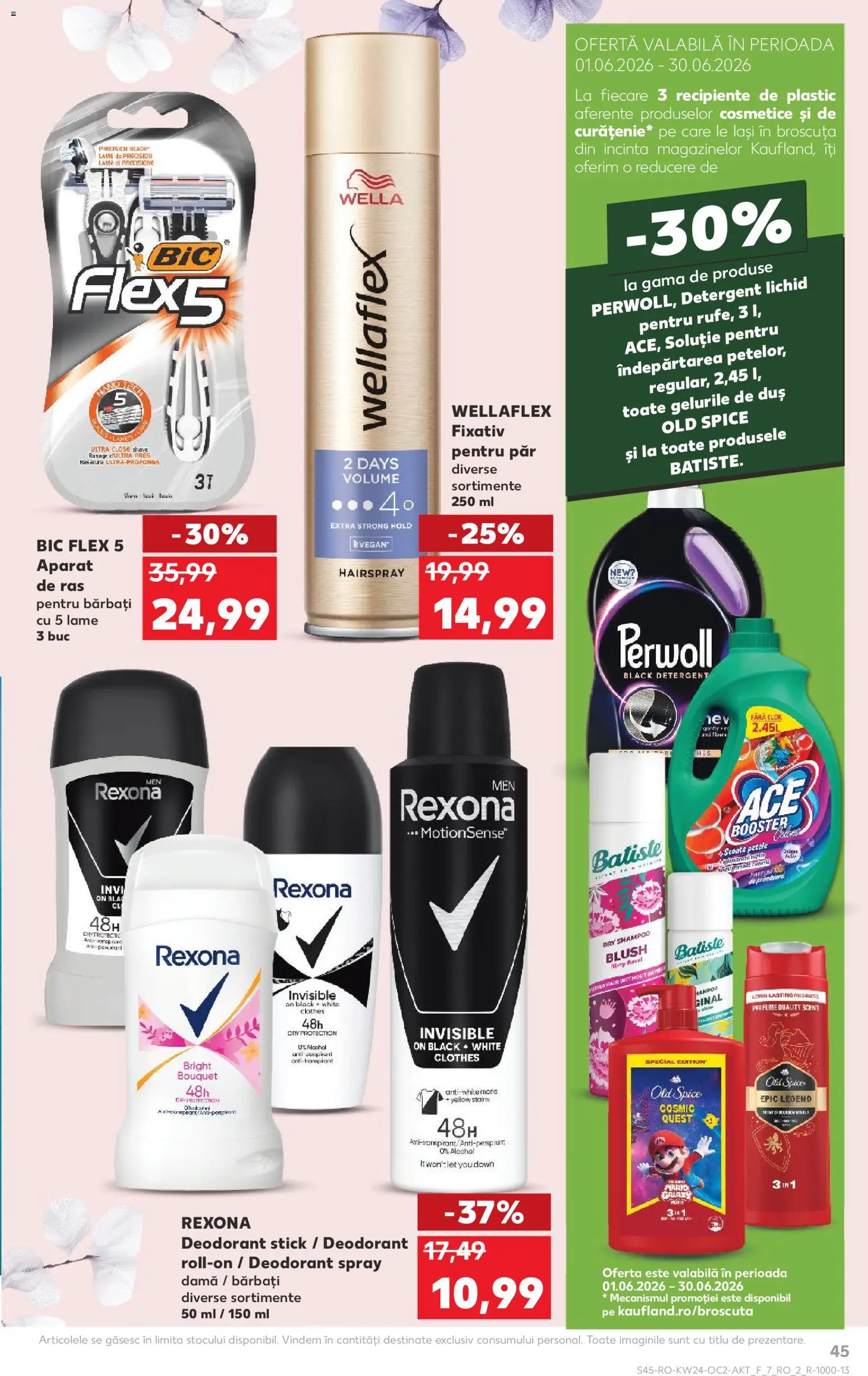 Catalog Kaufland 10 - 15 Iunie 2026 | Pagina 45 | Produse: Kısırlaştırılmış Kedi Maması, Duș, Recipiente, Detergent