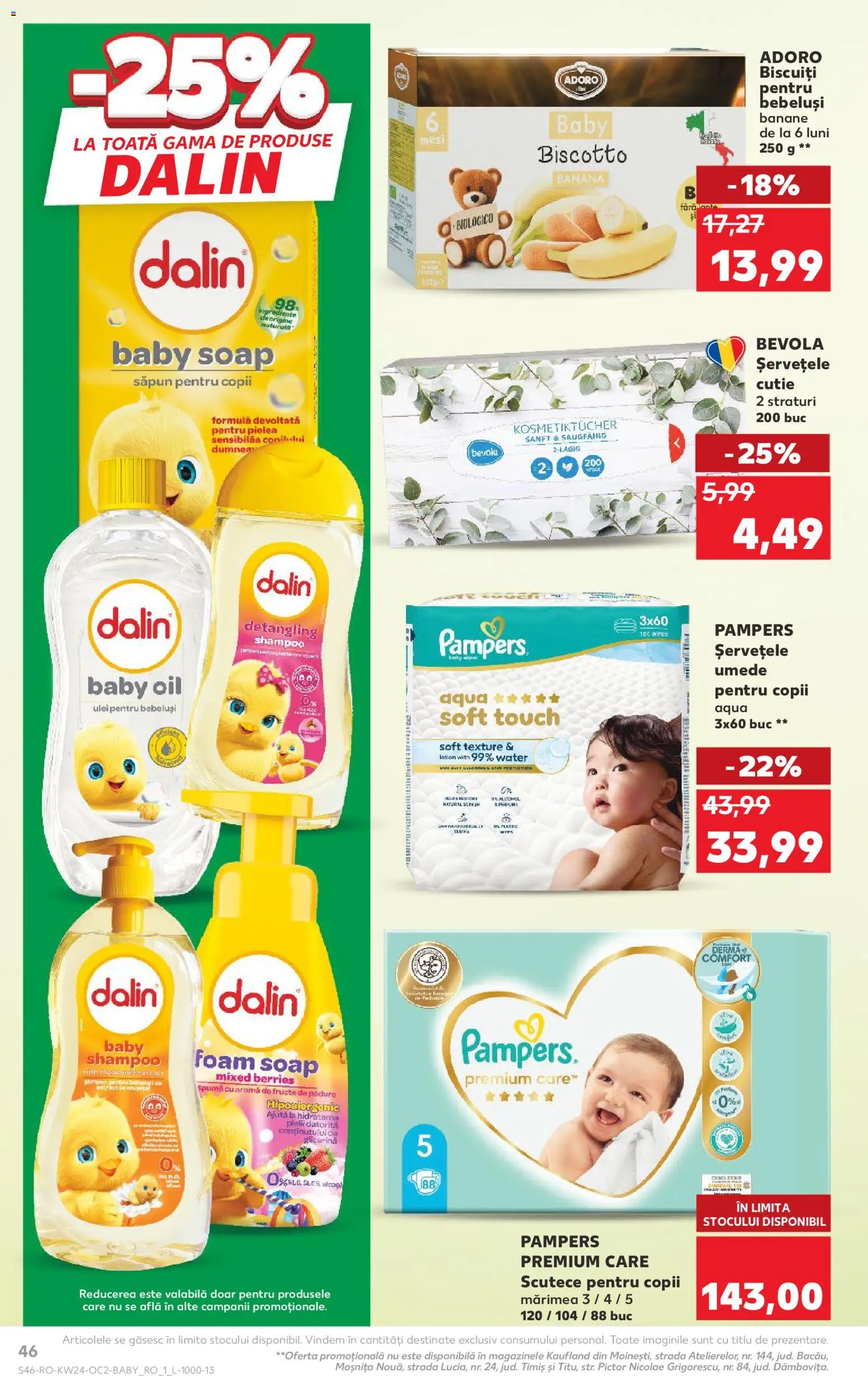 Catalog Kaufland 10 - 15 Iunie 2026 | Pagina 46 | Produse: Cutie, Ulei, Scutece, Fructe