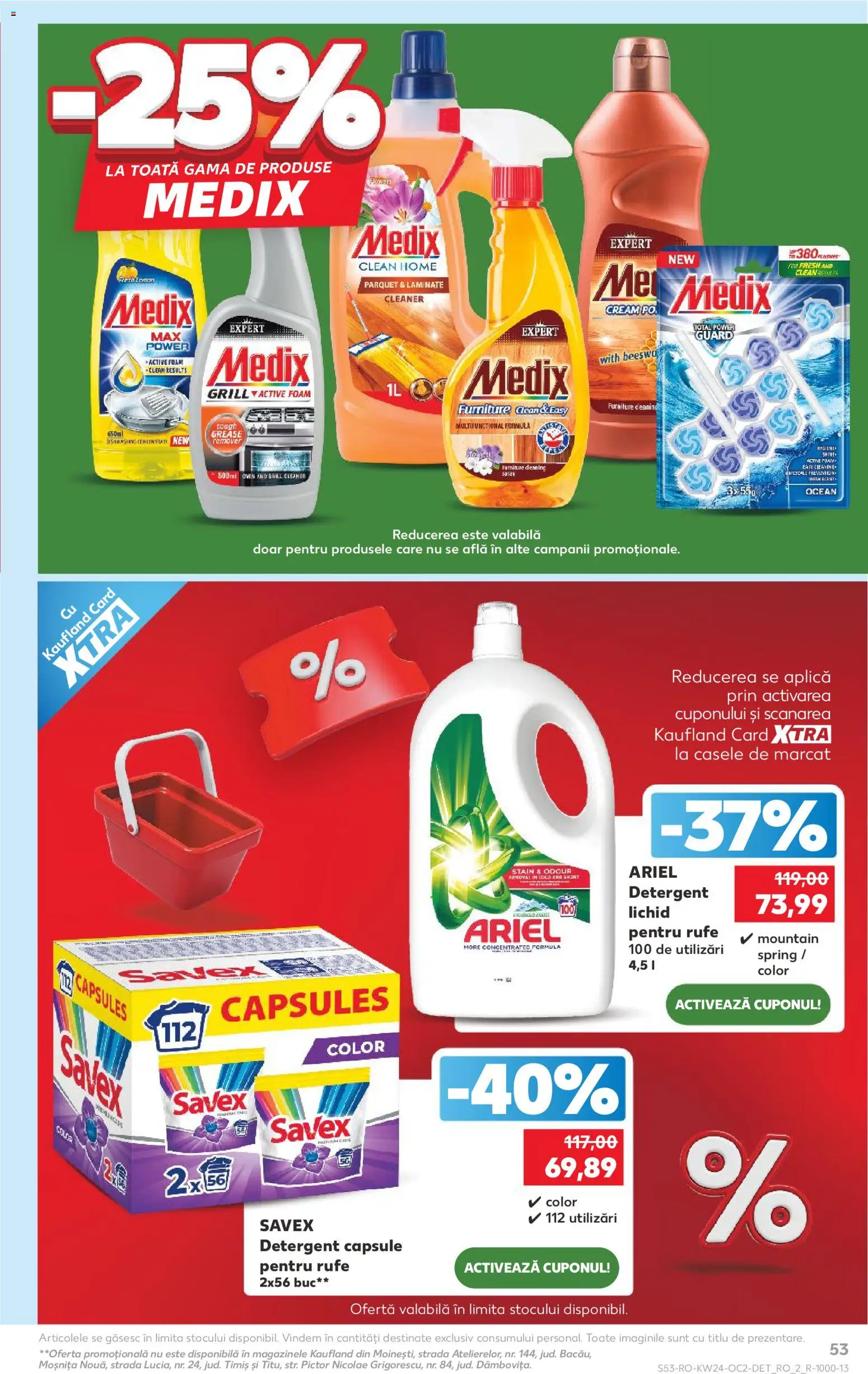 Catalog Kaufland 10 - 15 Iunie 2026 | Pagina 53 | Produse: Pomelo, Grill, Parchet, Detergent