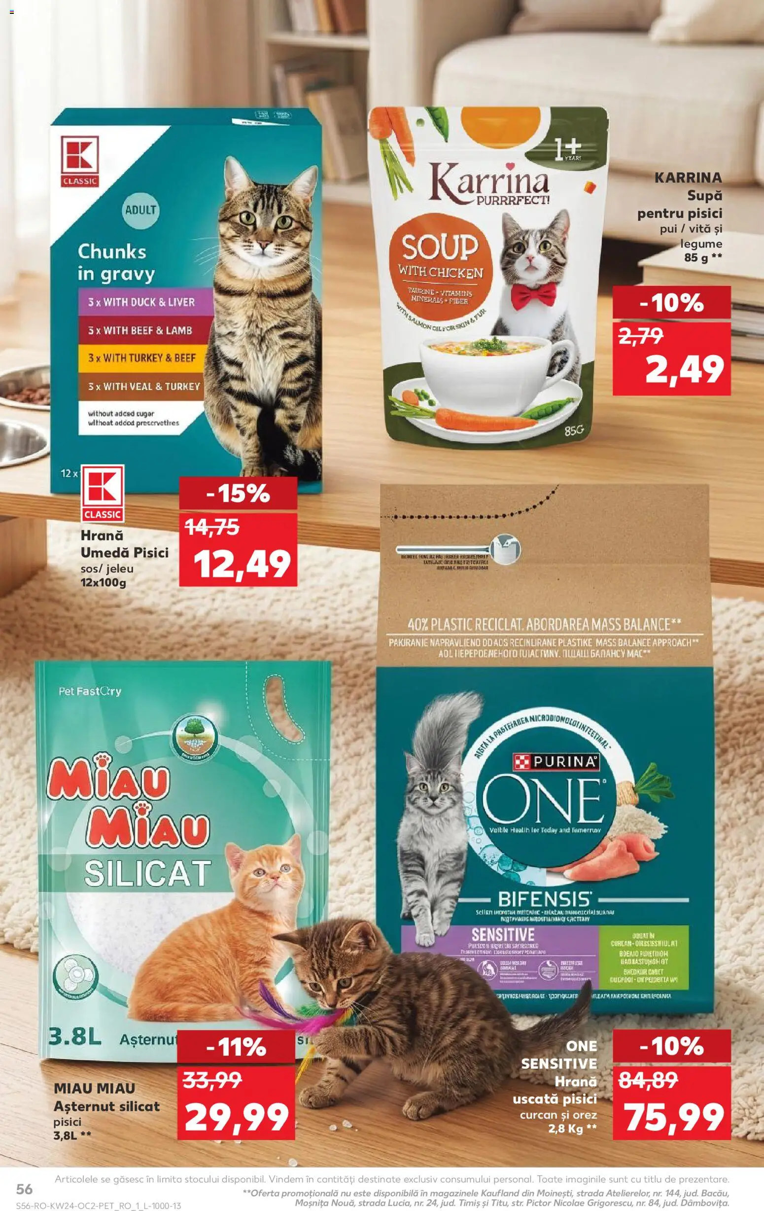 Catalog Kaufland 10 - 15 Iunie 2026 | Pagina 56 | Produse: Hacıyatmaz Kedi Oyuncağı, Orez, Legume